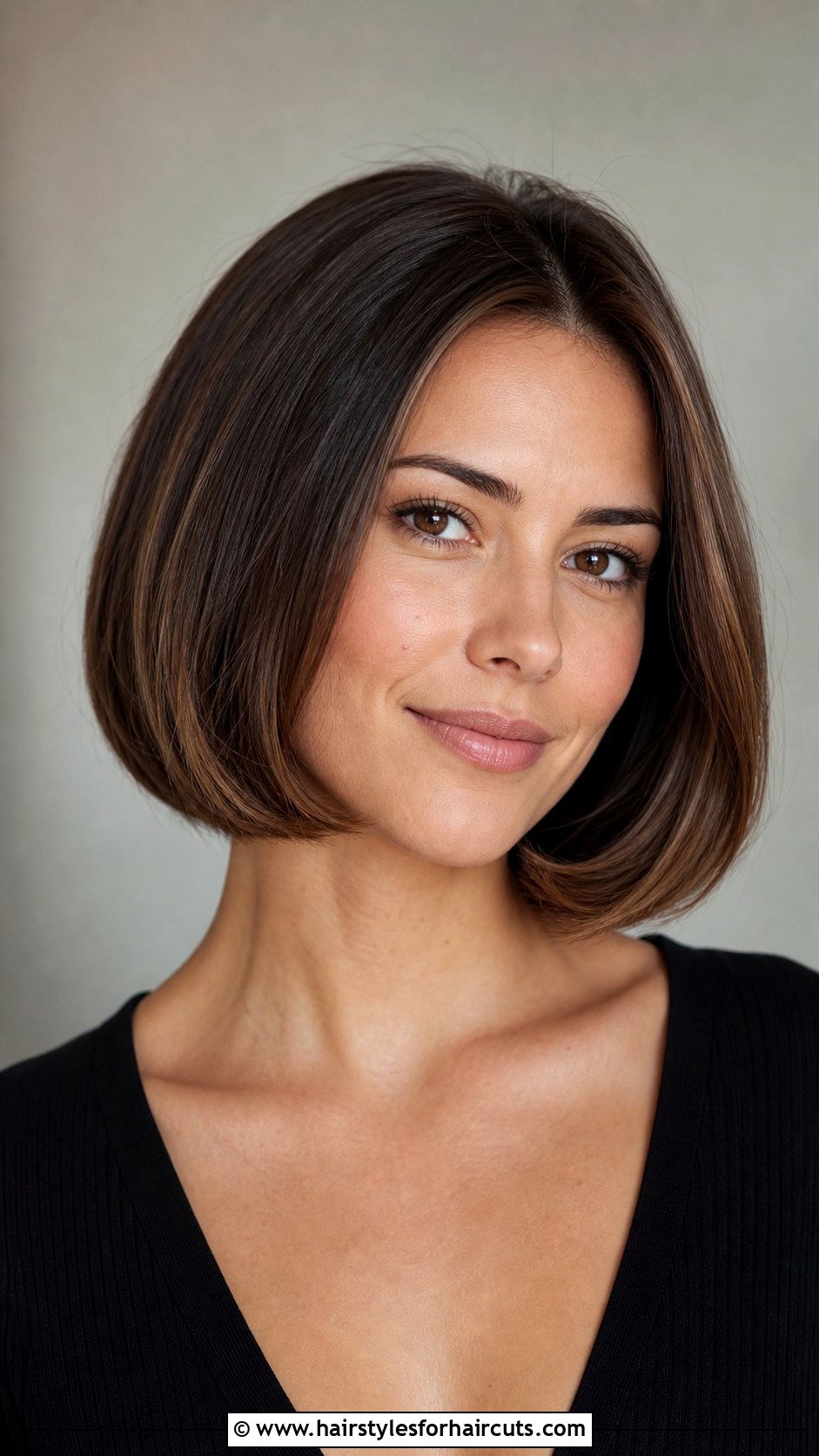Neck Length Rounded Bob - 25 rounded bob haircuts for fine hair - 25 rounded bob haircuts for fine hair
