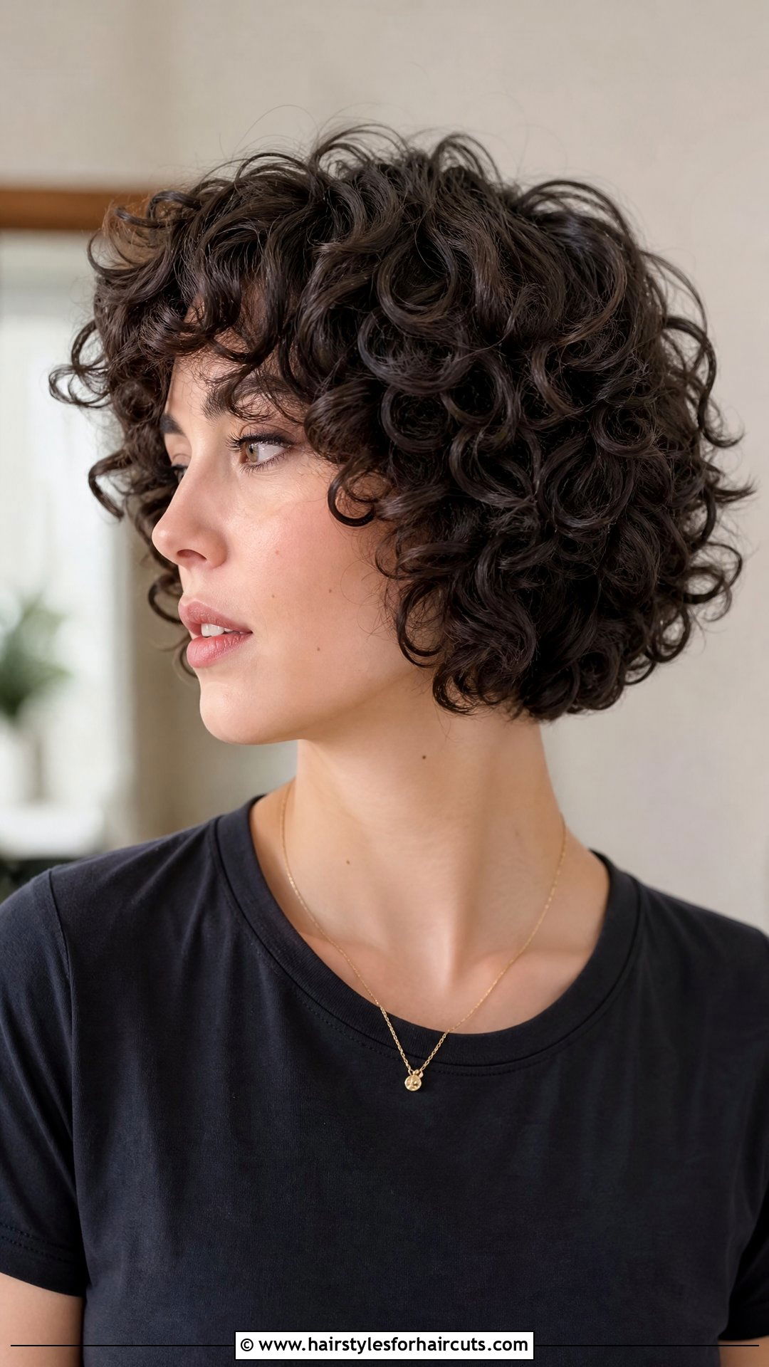 New Moon Curly Bob - 25 new moon haircuts - 25 new moon haircuts