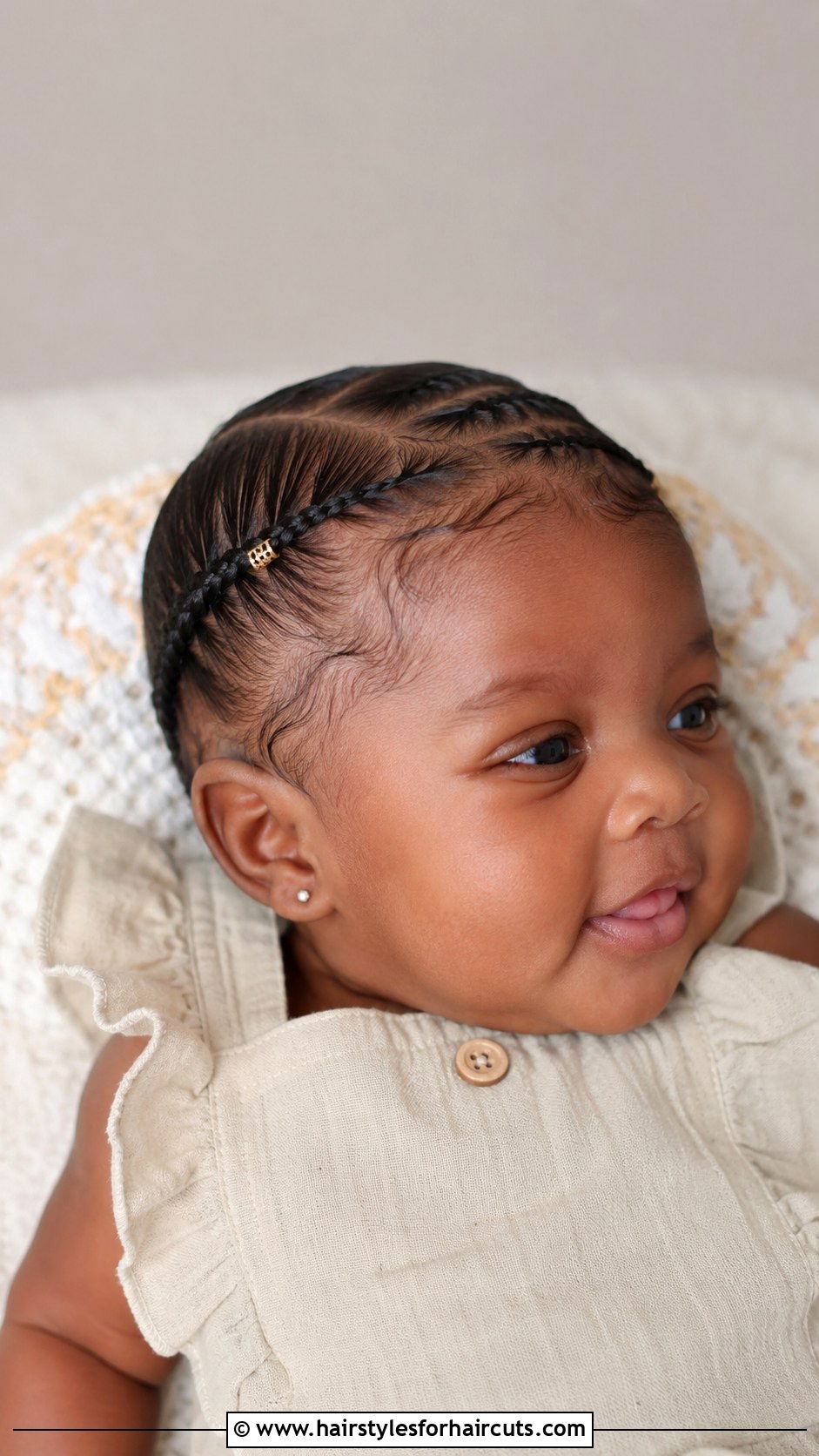 Newborn Mini Braid - 25 newborn hairstyles - 25 newborn hairstyles