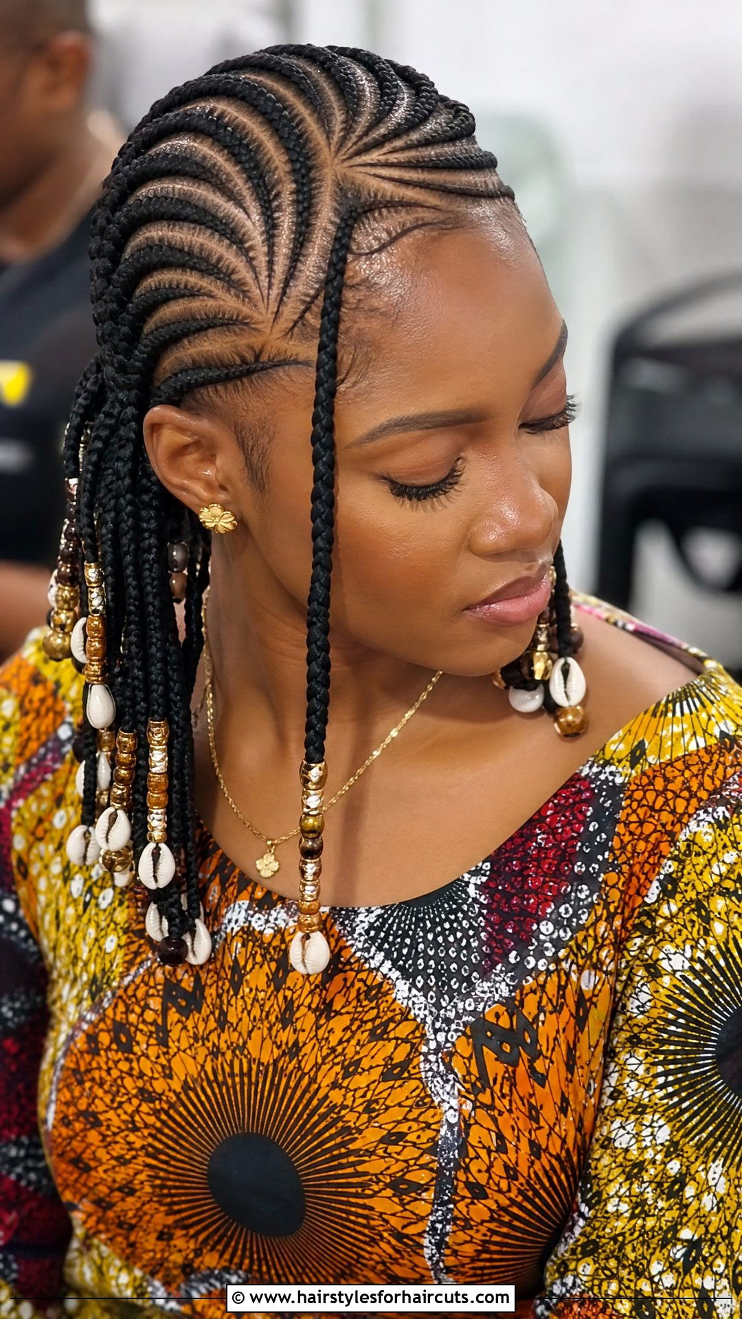 Nigerian Fulani Braid - 25 national hairstyles - 25 national hairstyles