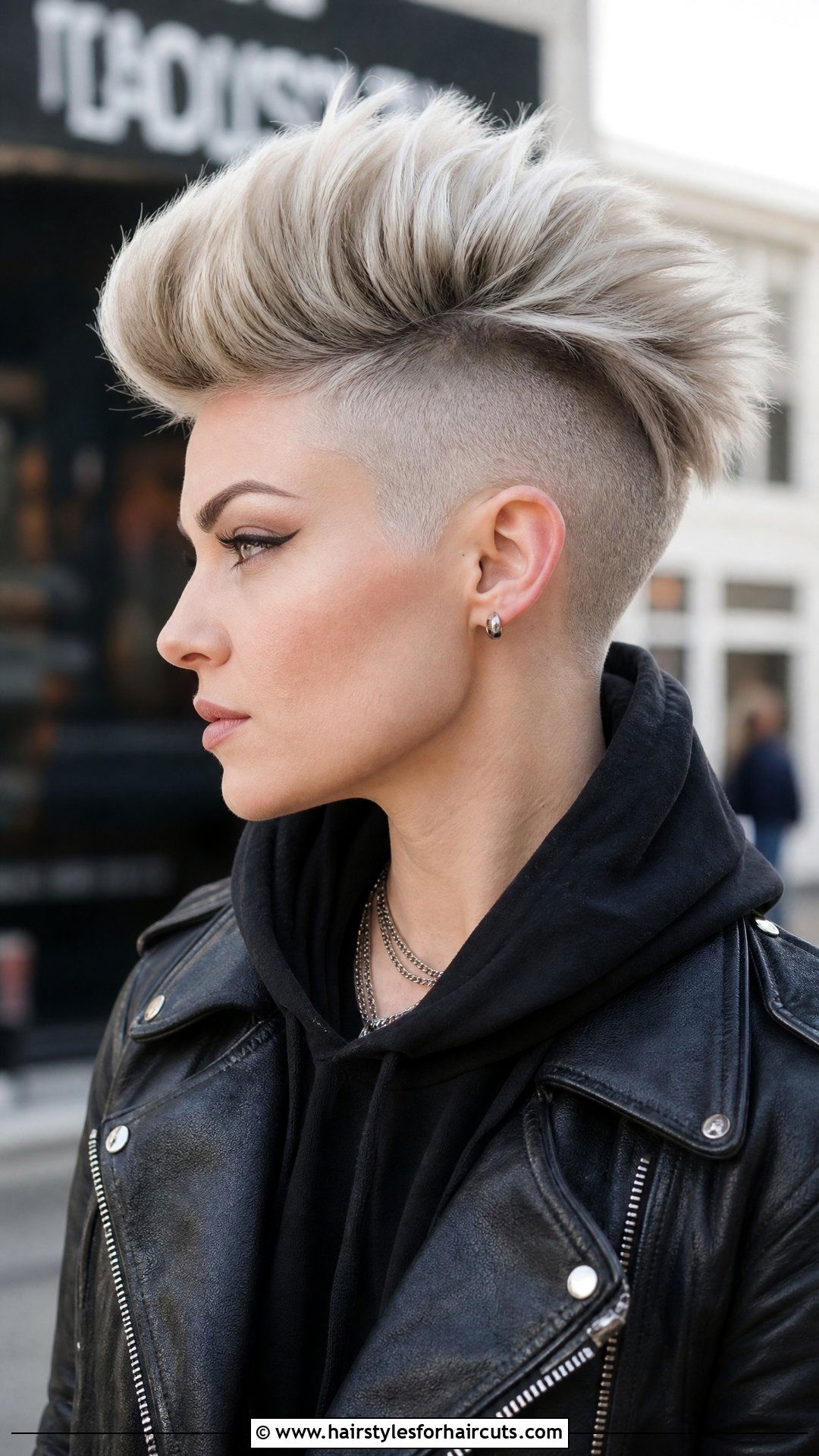 Nordic Faux Hawk With Undercut - 25 undercut female viking hairstyles for short hair - 25 undercut female viking hairstyles for short hair