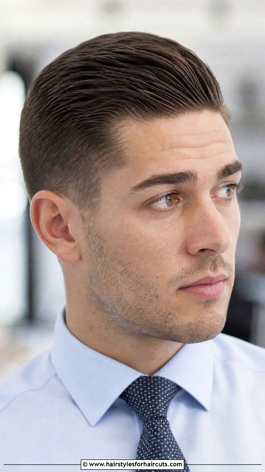 Number 4 On Top Slicked Back - 25 haircuts 4 on top - 25 haircuts 4 on top