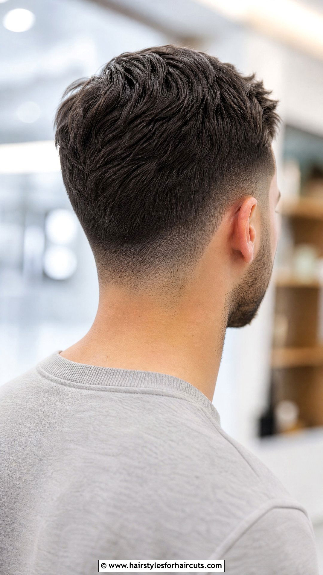 Number 6 Tapered Neckline - 25 number 6 haircuts - 25 number 6 haircuts