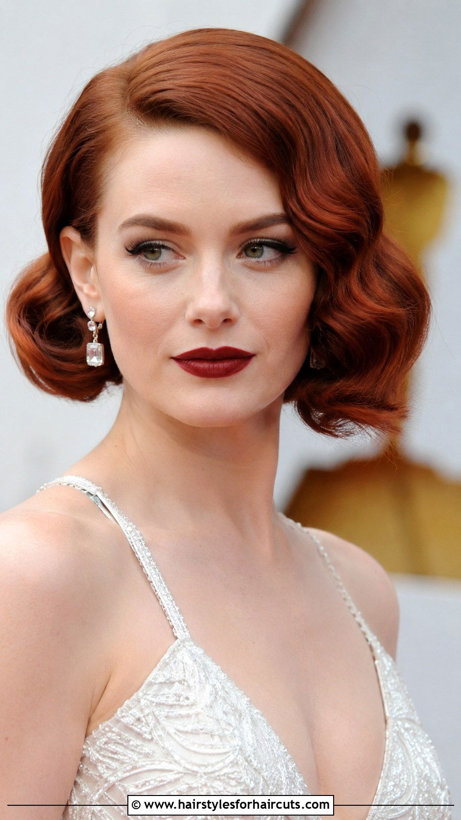 Old Hollywood Waves Short Hair - 25 bride hairstyles for short hair - 25 bride hairstyles for short hair