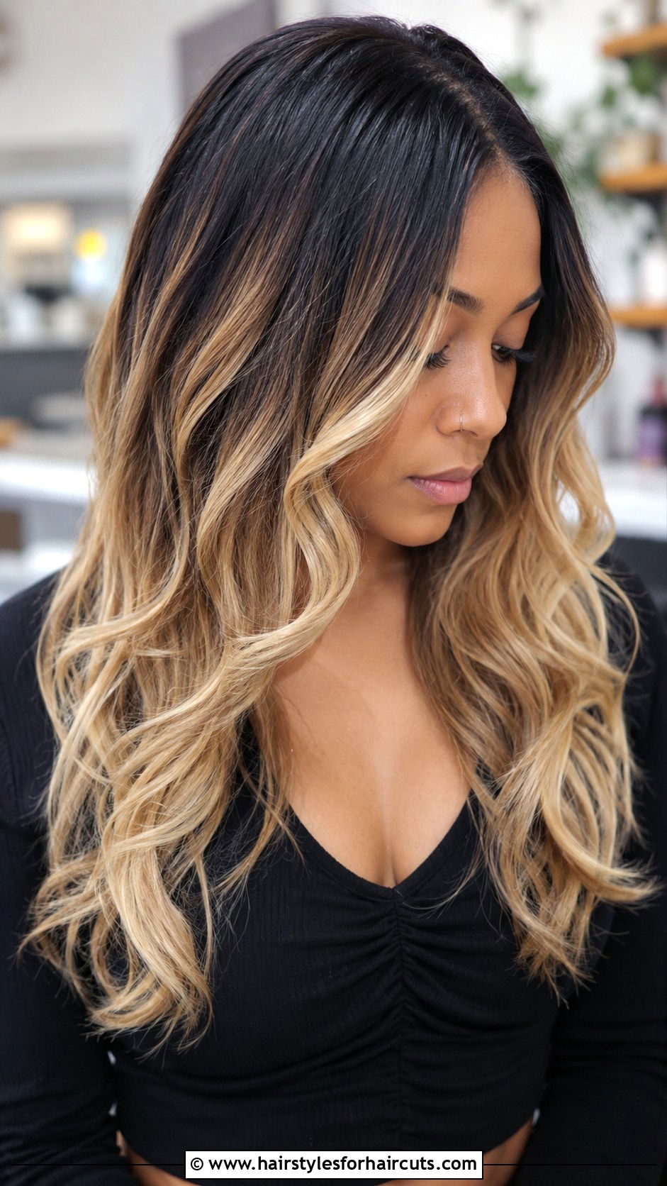 Ombre Colored Weave Hairstyle - 25 bundle hairstyles - 25 bundle hairstyles