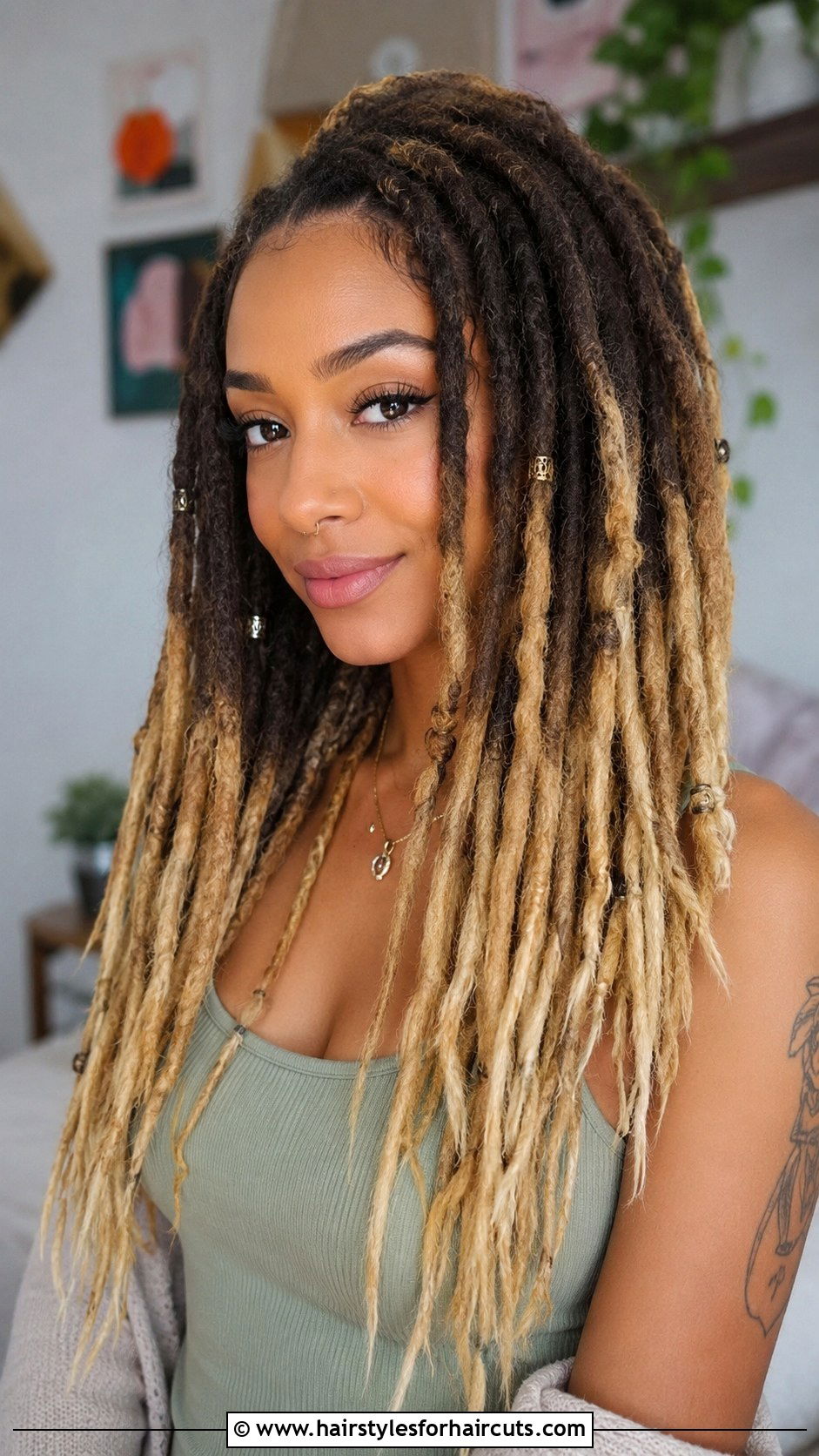 Ombre Dreadlocks - 25 dread locks hairstyles for ladies - 25 dread locks hairstyles for ladies
