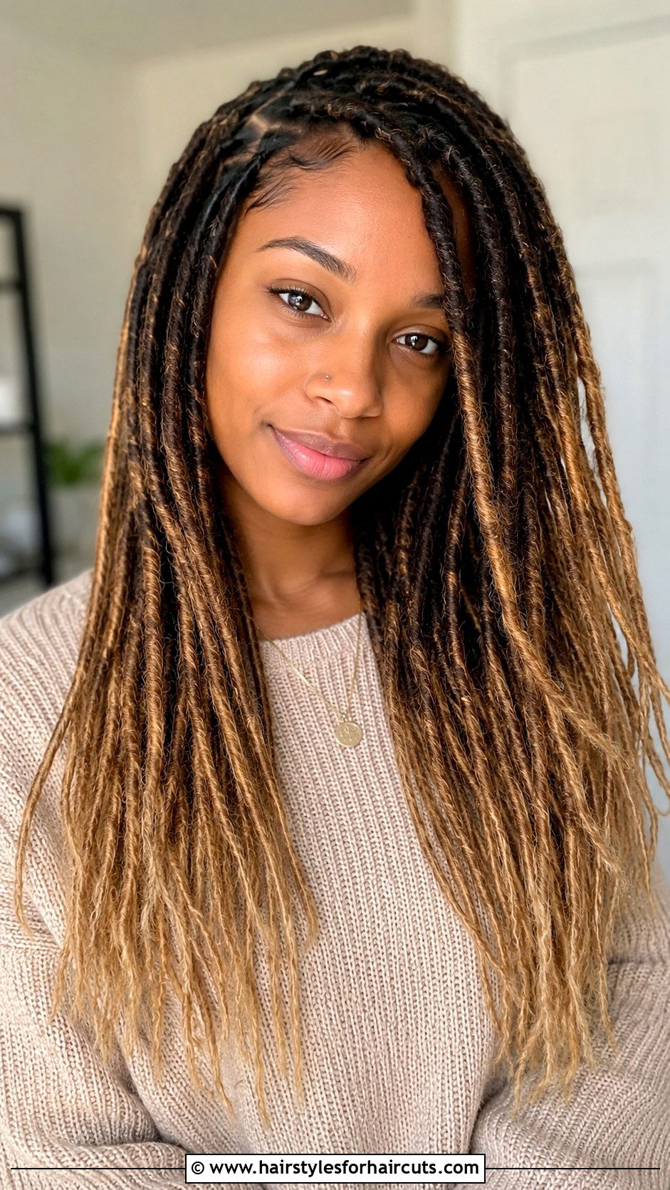 Ombre Faux Locs - 25 faux locs hairstyles - 25 faux locs hairstyles