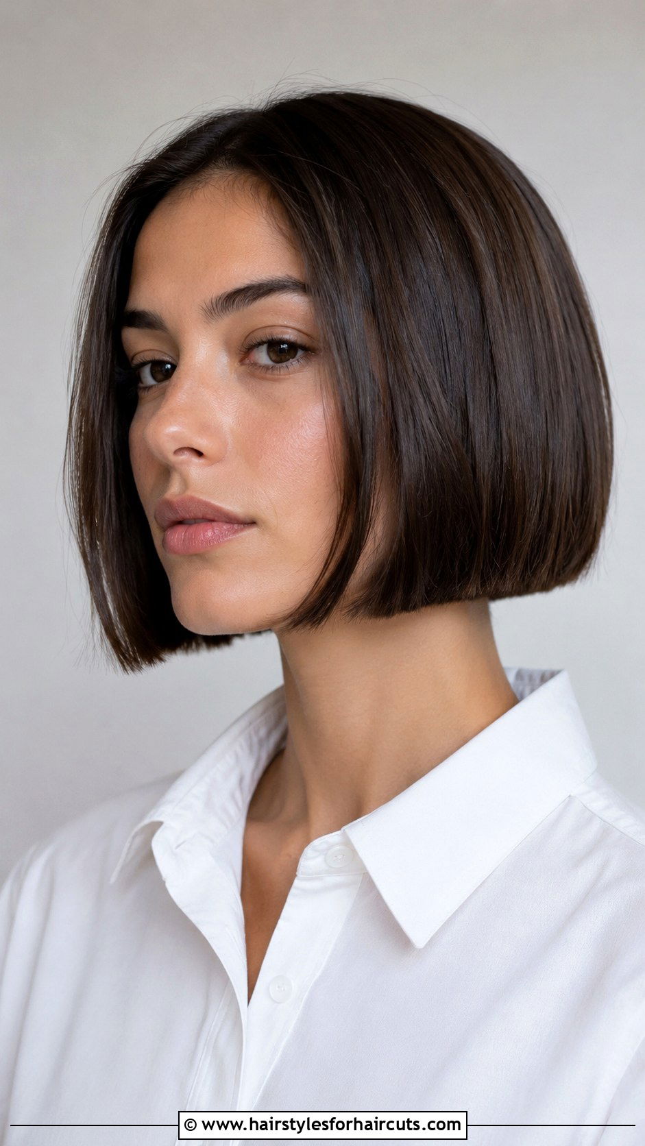 One Inch Blunt Bob - 25 1 inch of haircuts off - 25 1 inch of haircuts off