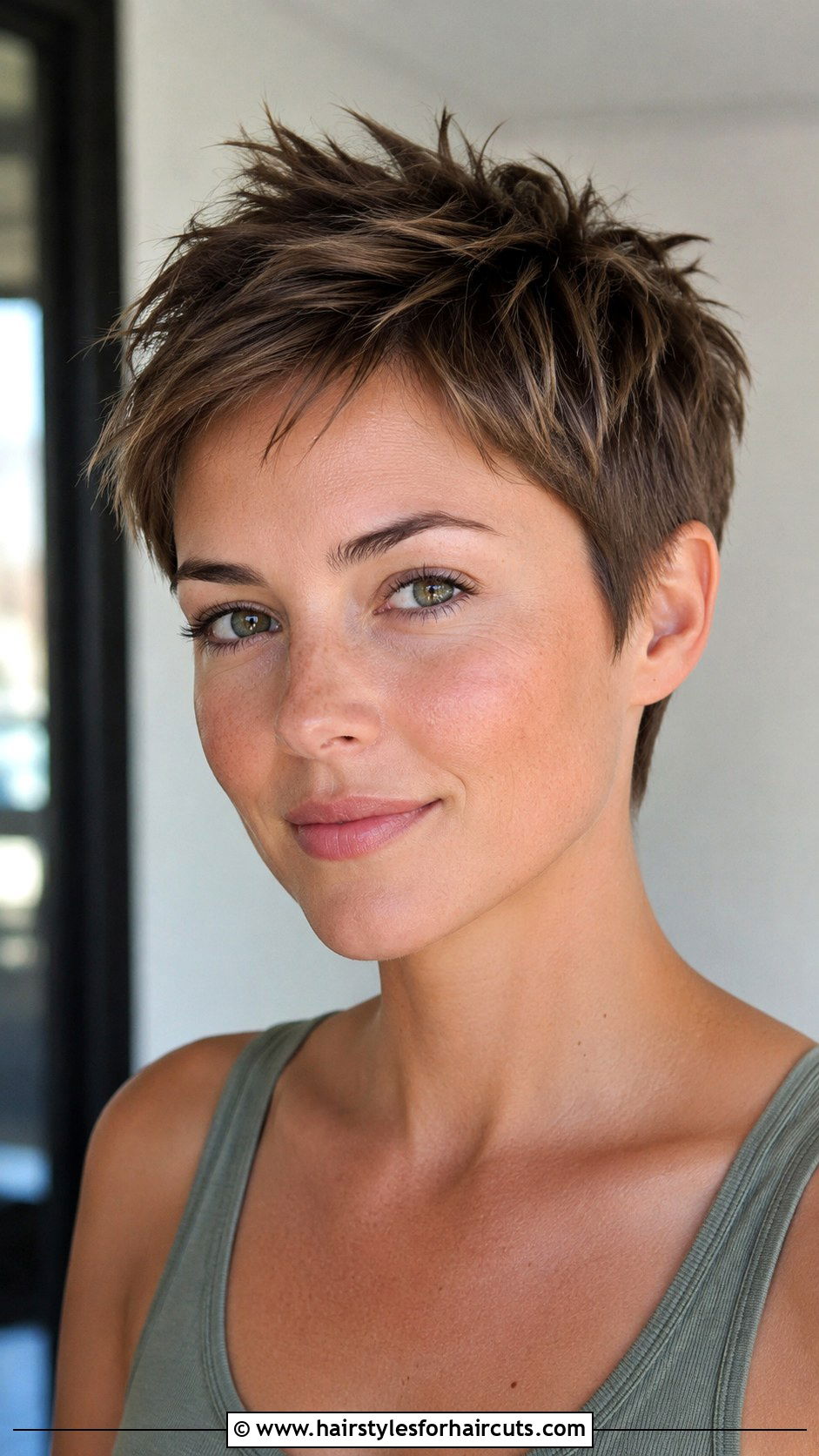 One Inch Layered Pixie - 25 1 inch of haircuts off - 25 1 inch of haircuts off