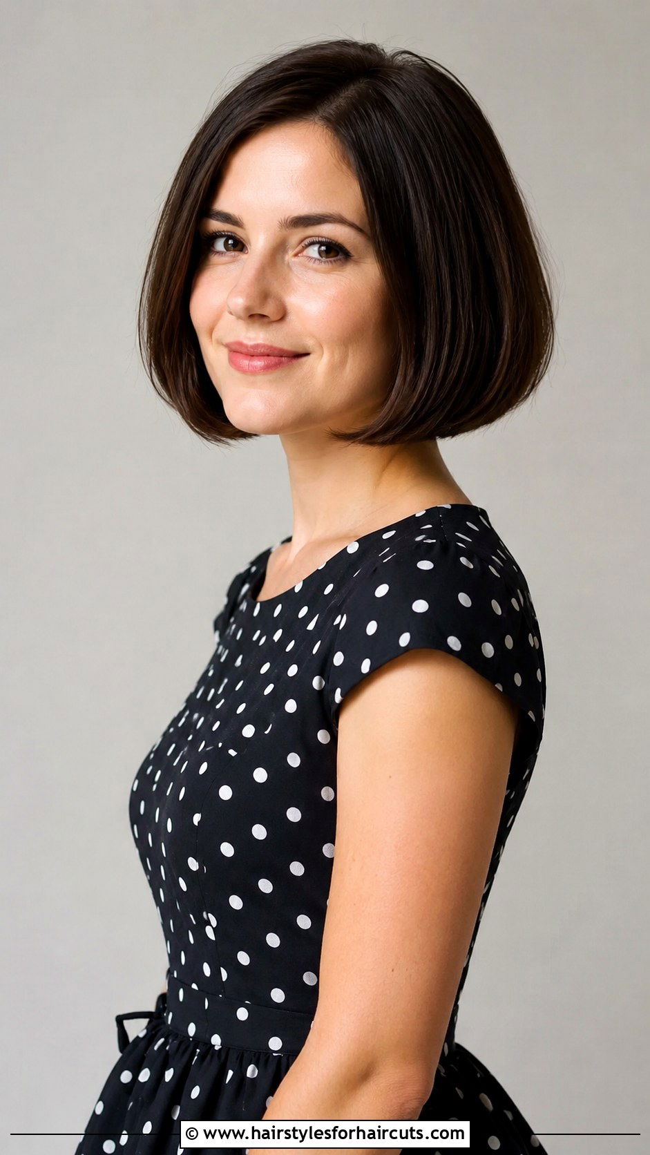 One Inch Rounded Bob - 25 1 inch of haircuts off - 25 1 inch of haircuts off