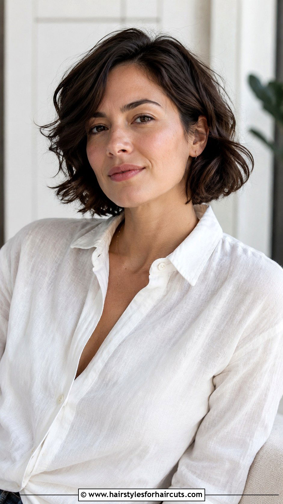One Inch Wavy Bob - 25 1 inch of haircuts off - 25 1 inch of haircuts off