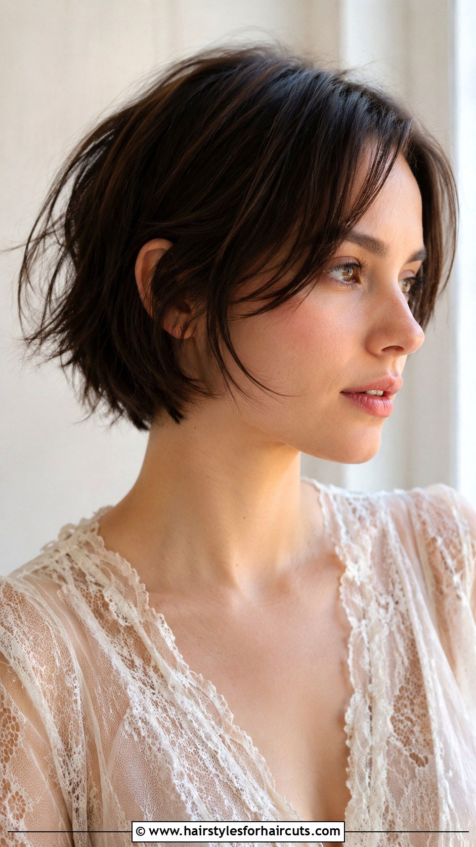 One Inch Wispy Bob - 25 1 inch of haircuts off - 25 1 inch of haircuts off