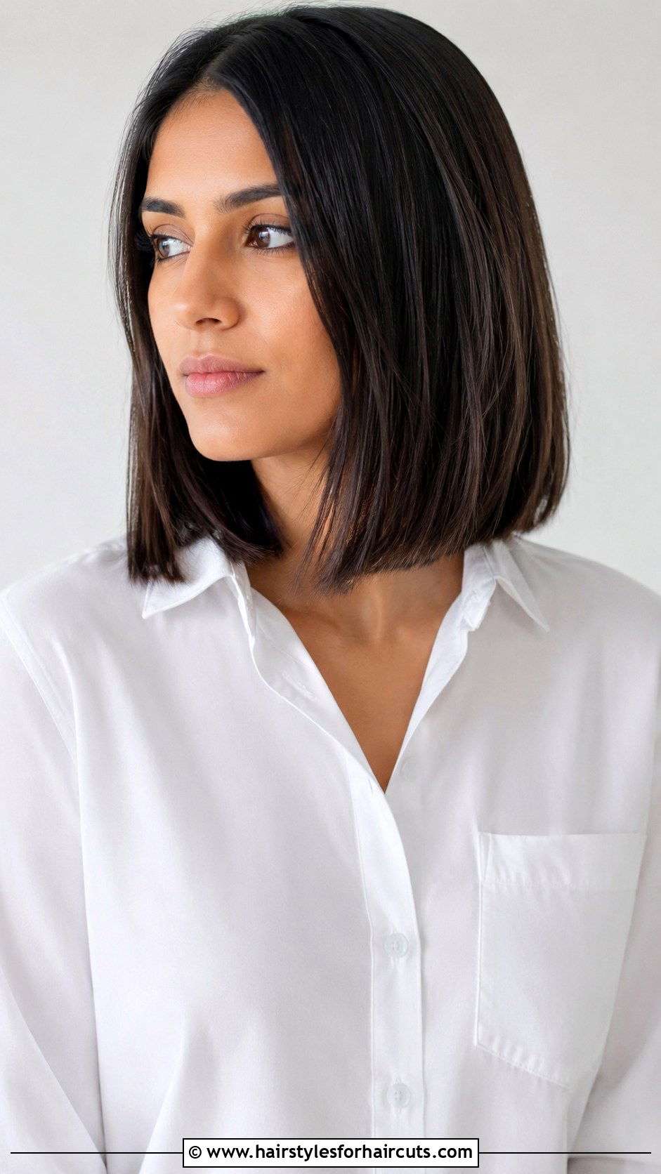 One Length Cut After 4 Inch Cut - 25 4 inches of haircuts off - 25 4 inches of haircuts off