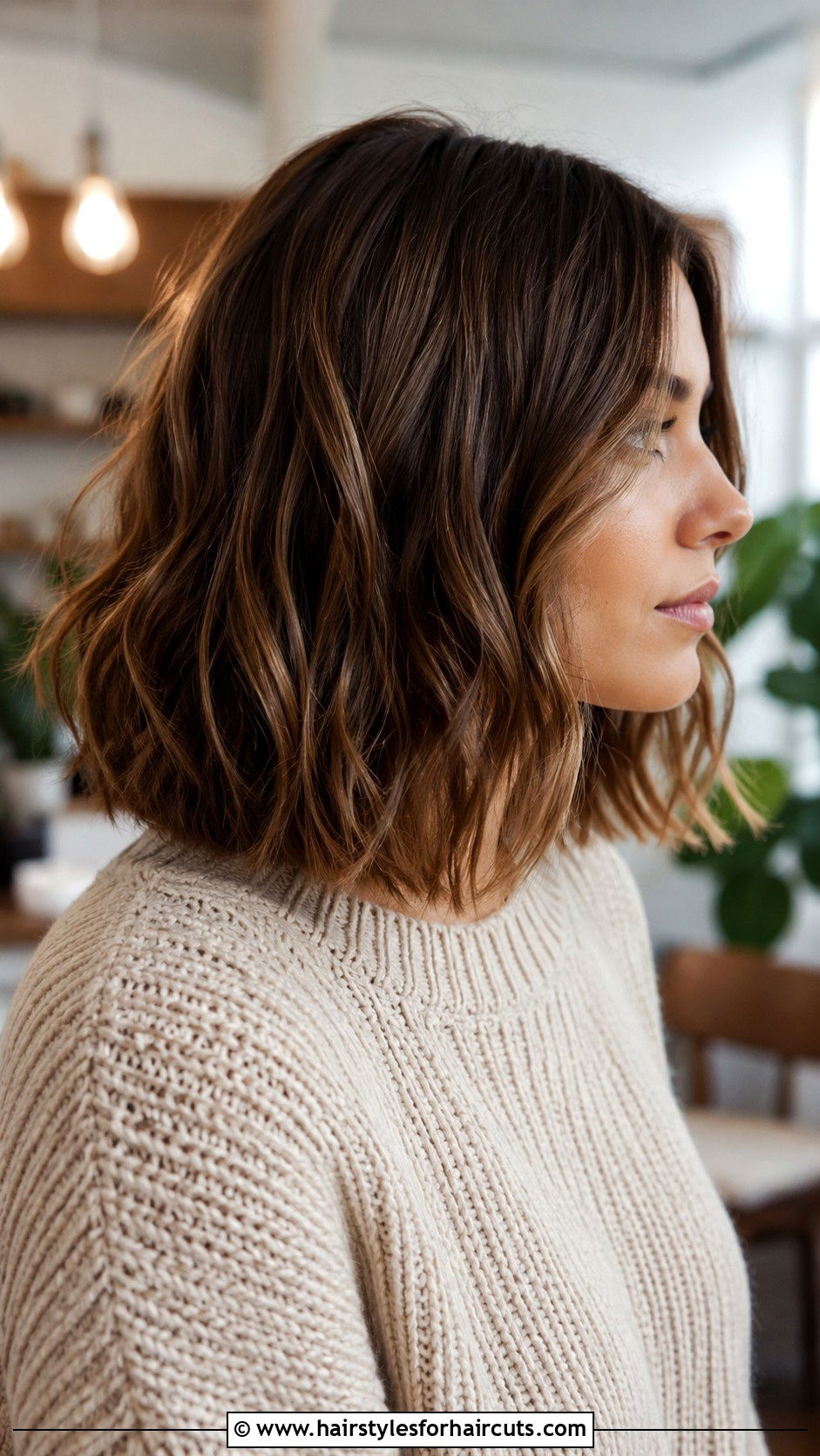 One Length Lob Haircut - 25 even haircuts - 25 even haircuts