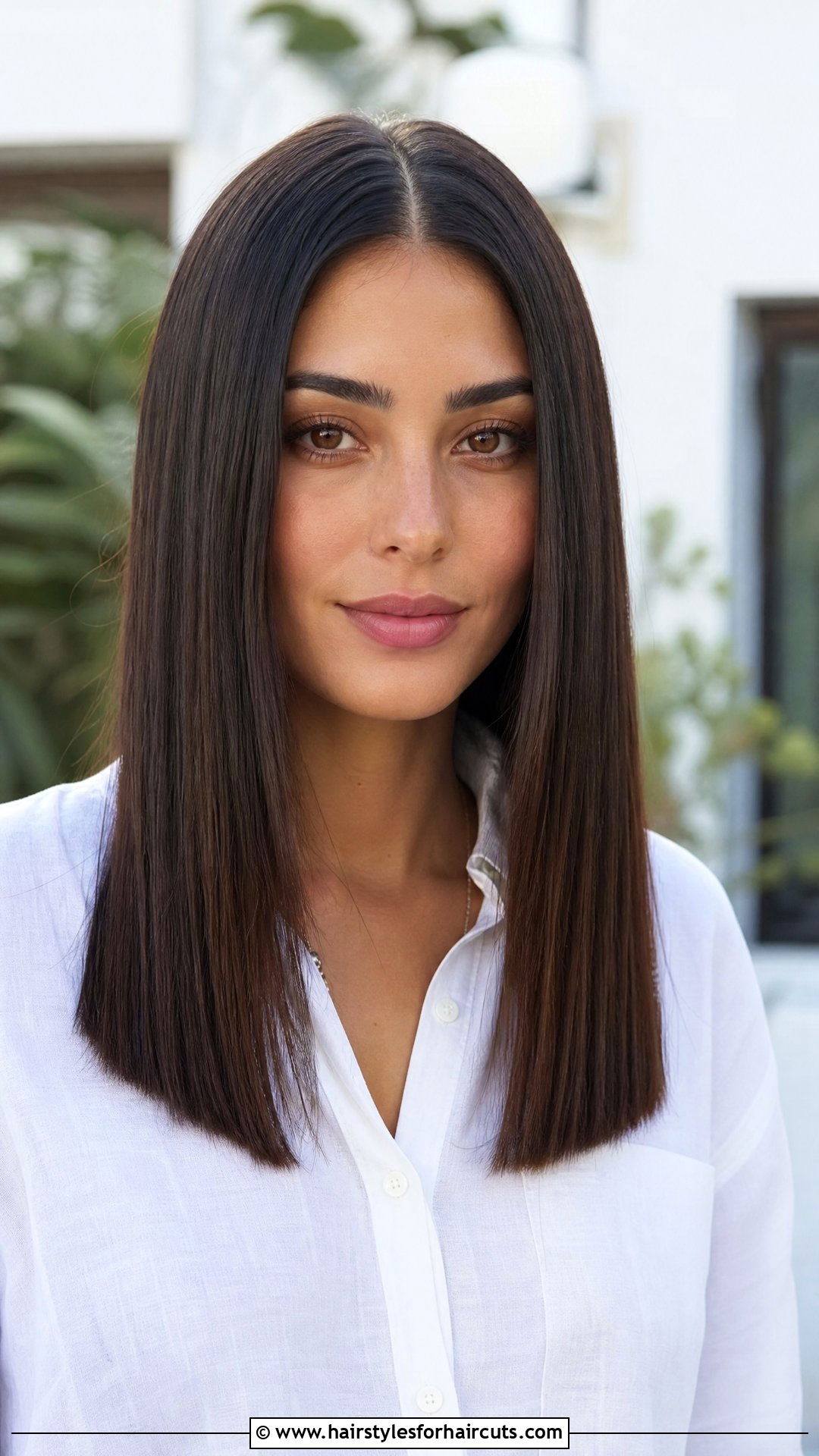 One Length Long Straight Haircut - 25 one length haircuts - 25 one length haircuts