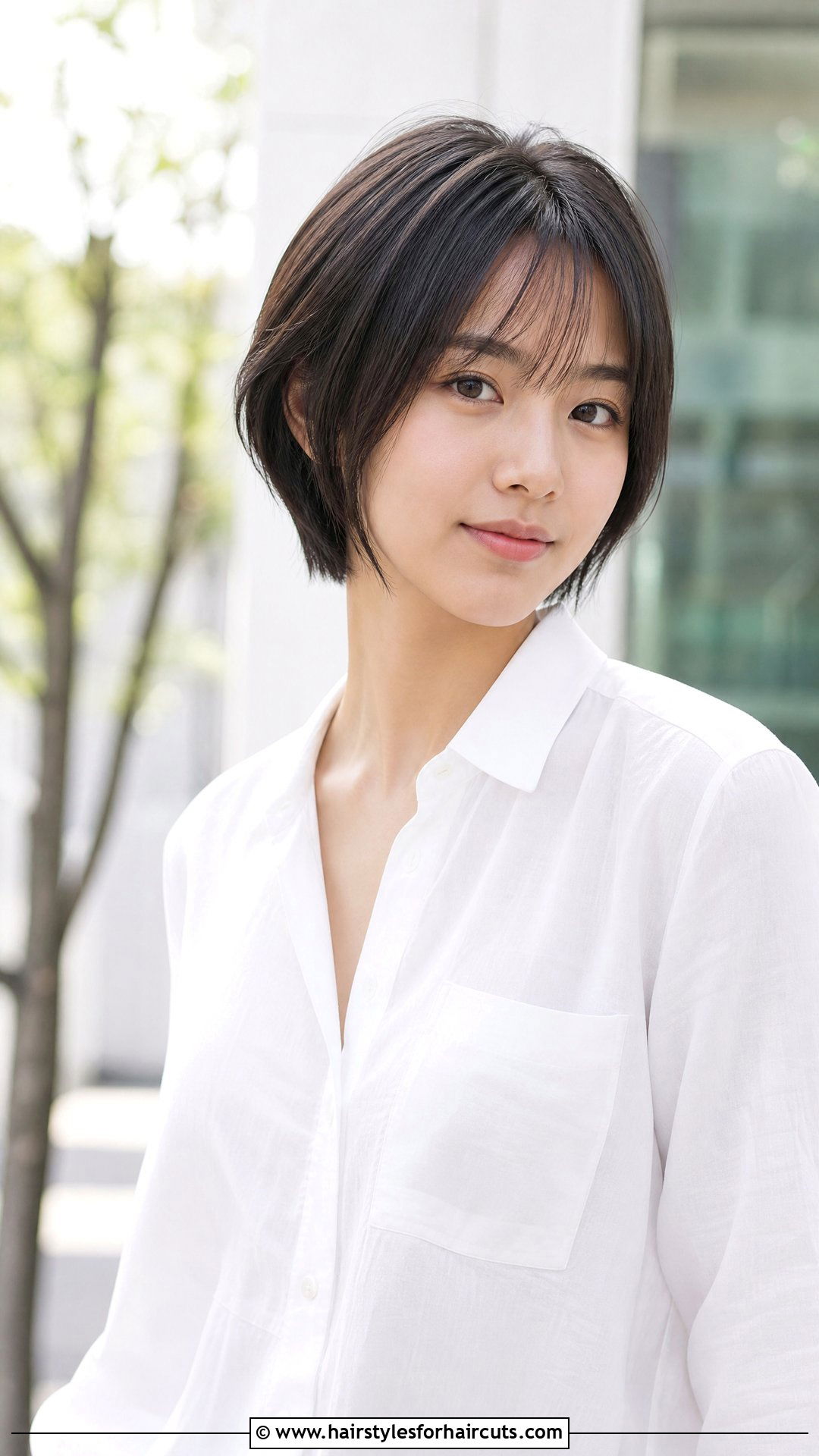 One Length Short Haircut - 25 one length haircuts - 25 one length haircuts