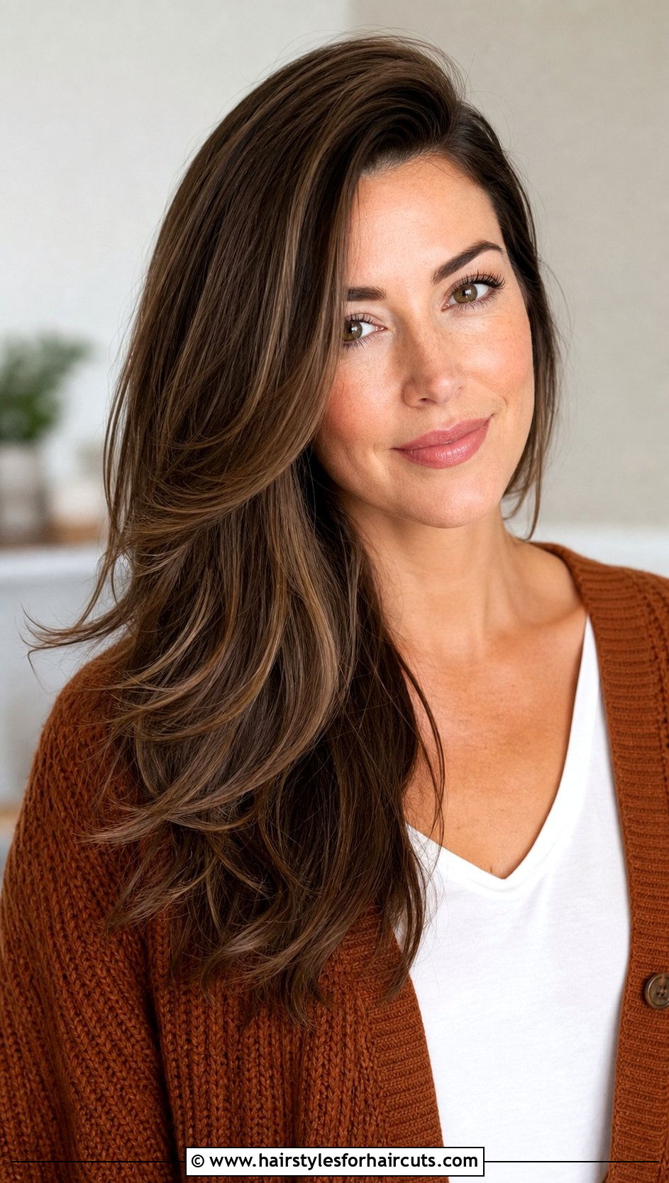 One Side Layered Hair - 25 one side hairstyles - 25 one side hairstyles
