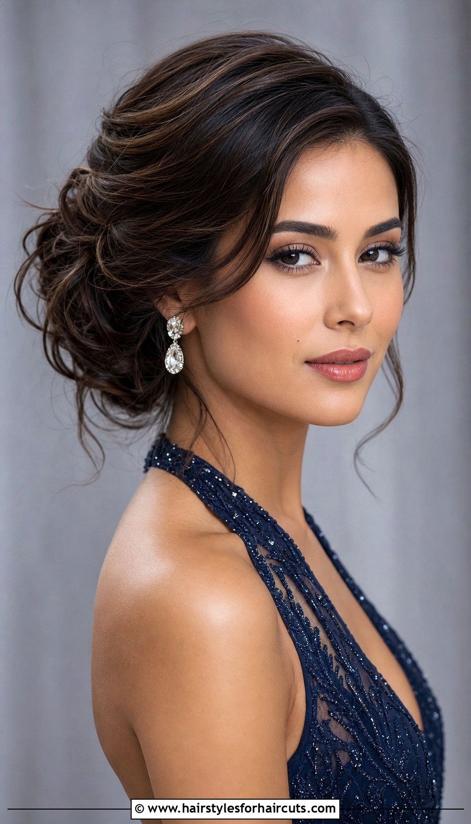 One Side Pinned Updo - 25 one side hairstyles - 25 one side hairstyles