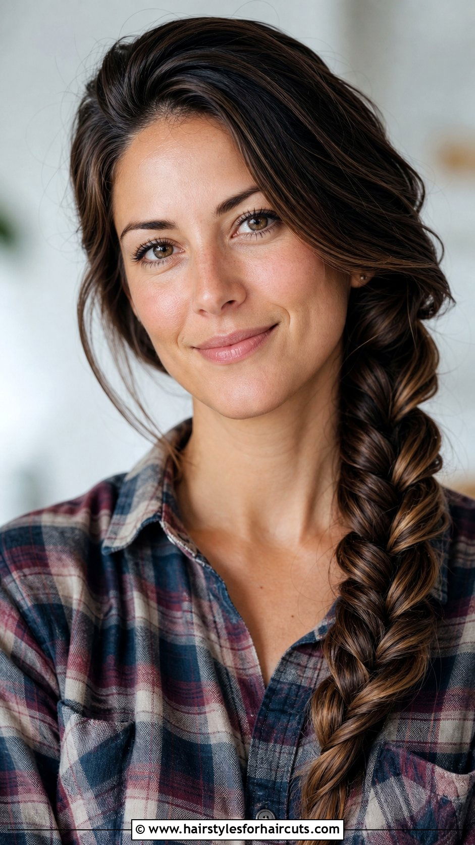One Side Rope Braid - 25 one side hairstyles - 25 one side hairstyles