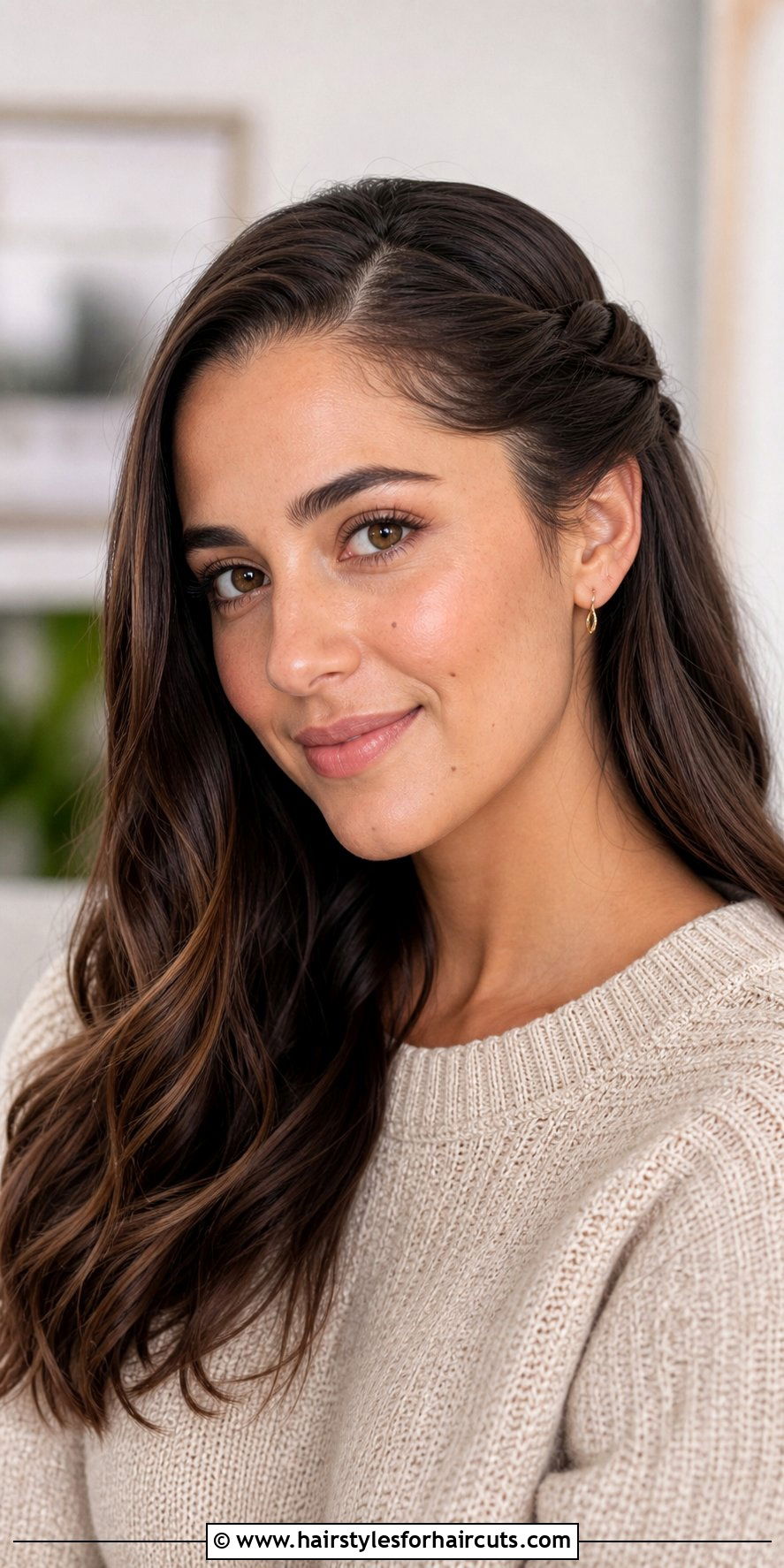 One Side Twisted Hair - 25 one side hairstyles - 25 one side hairstyles