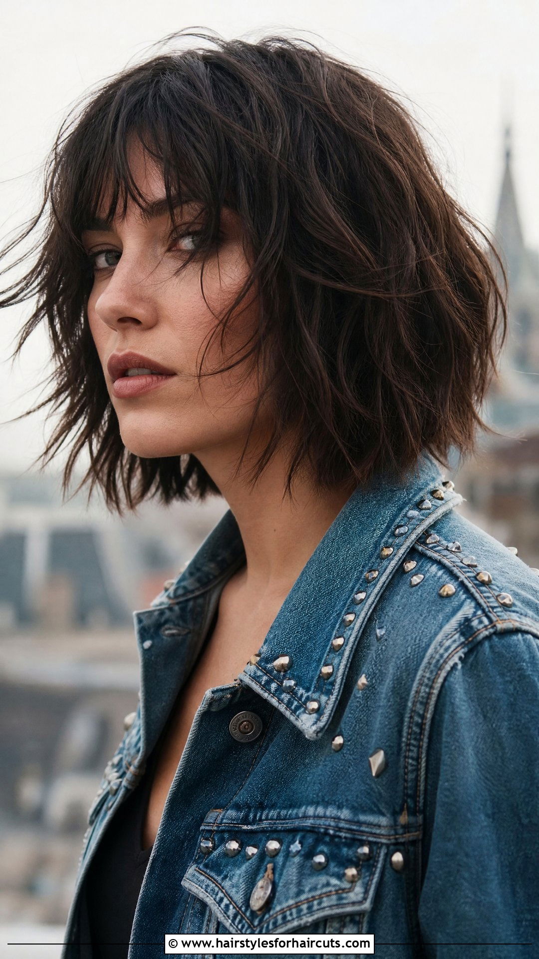 Overgrown Choppy Bob - 25 overgrown hairstyles - 25 overgrown hairstyles