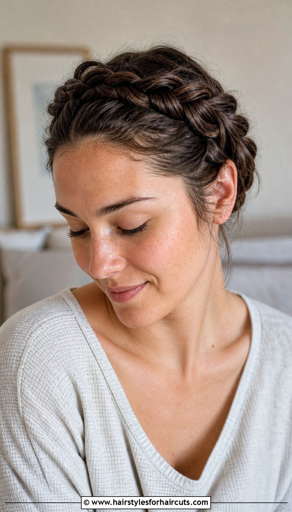 Overnight Crown Braid For Greasy Hair - 25 overnight hairstyles to prevent greasy hair - 25 overnight hairstyles to prevent greasy hair