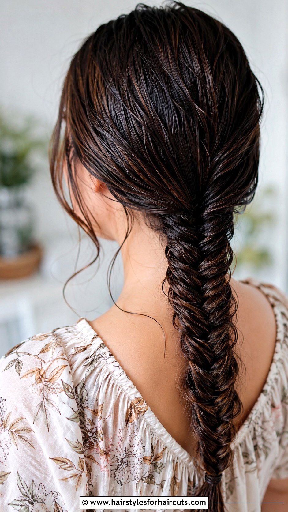 Overnight Fishtail Braid For Wet Hair - 25 overnight hairstyles for wet hair - 25 overnight hairstyles for wet hair