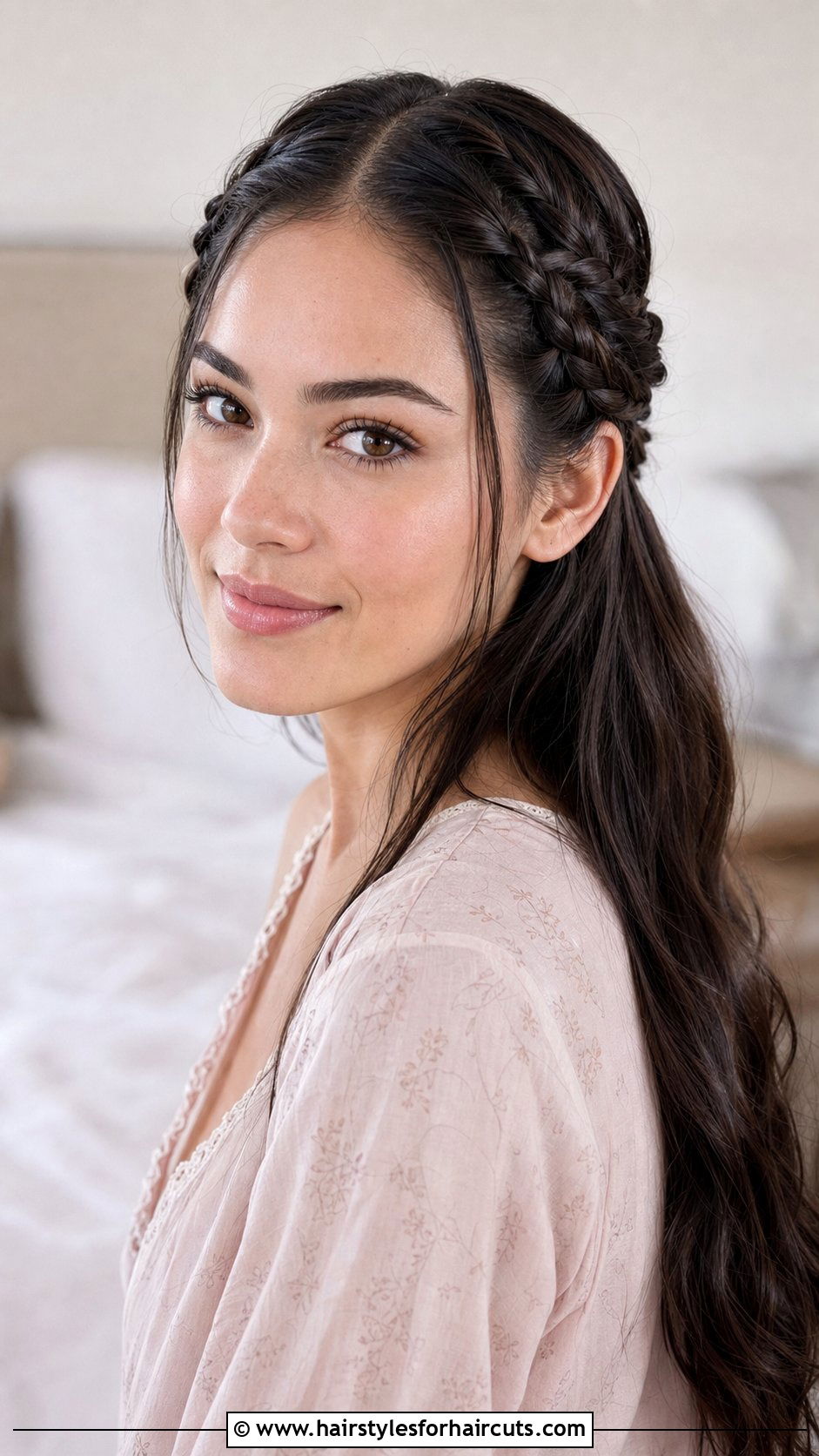 Overnight Half Up Half Down Braids For Greasy Hair - 25 overnight hairstyles to prevent greasy hair - 25 overnight hairstyles to prevent greasy hair