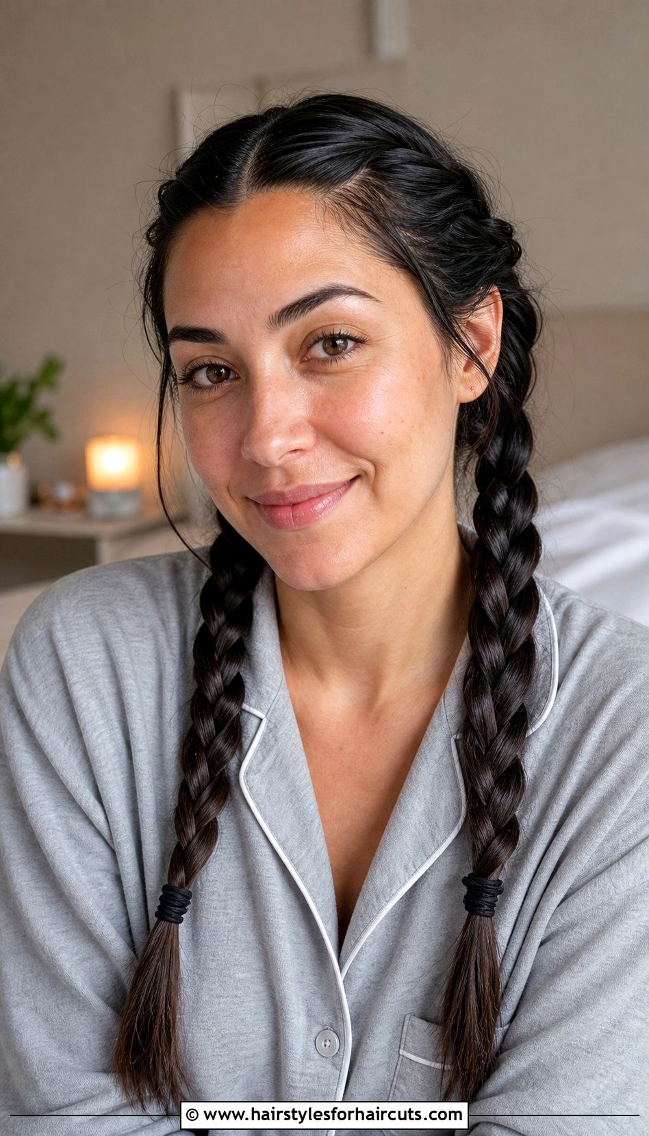 Overnight Pigtail Braids For Greasy Hair - 25 overnight hairstyles to prevent greasy hair - 25 overnight hairstyles to prevent greasy hair