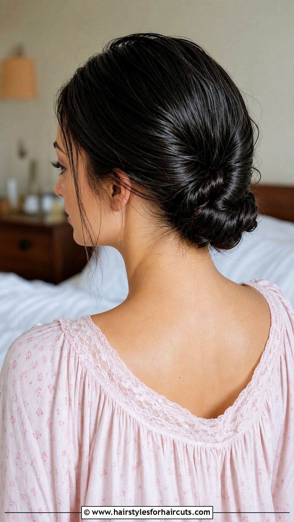 Overnight Twisted Bun For Greasy Hair - 25 overnight hairstyles to prevent greasy hair - 25 overnight hairstyles to prevent greasy hair