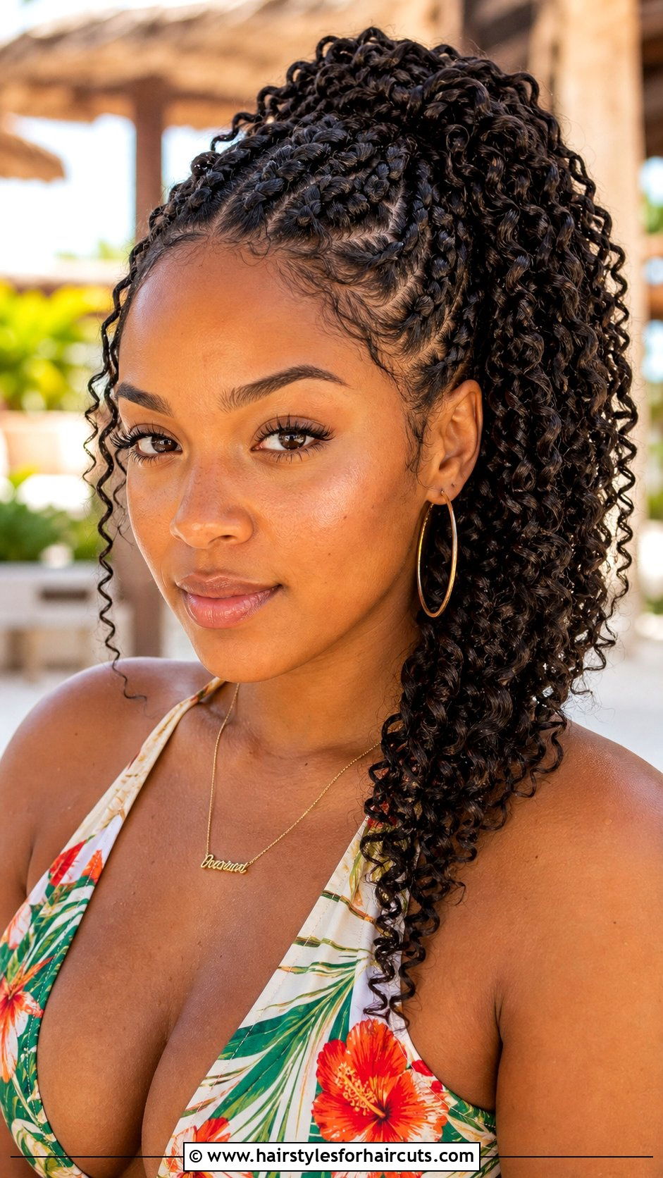 Passion Twist Braid Ponytail - 25 cute braid ponytail hairstyles for black hair - 25 cute braid ponytail hairstyles for black hair