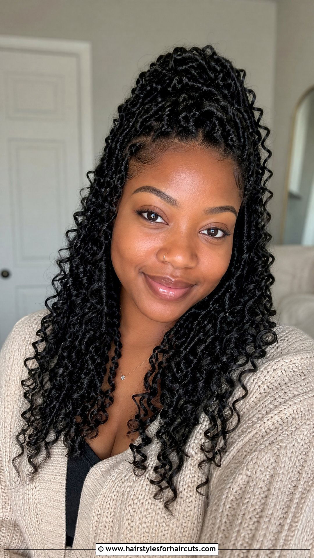 Passion Twists - 25 winter braid hairstyles for black hair - 25 winter braid hairstyles for black hair