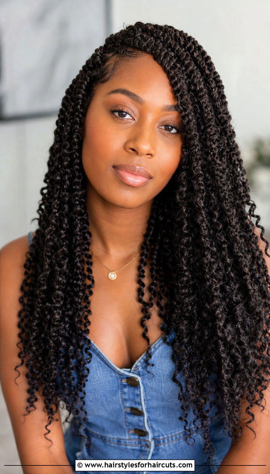 Passion Twists Long - 25 black hairstyles for long hair - 25 black hairstyles for long hair