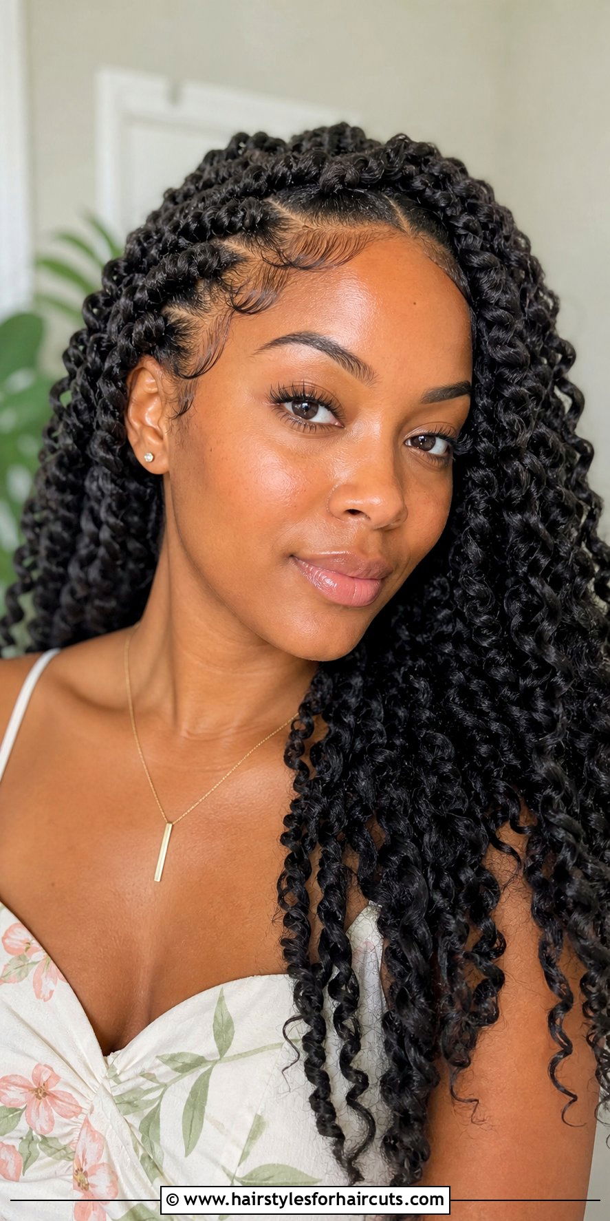 Passion Twists With Baby Hairs - 25 hairstyles with edges - 25 hairstyles with edges