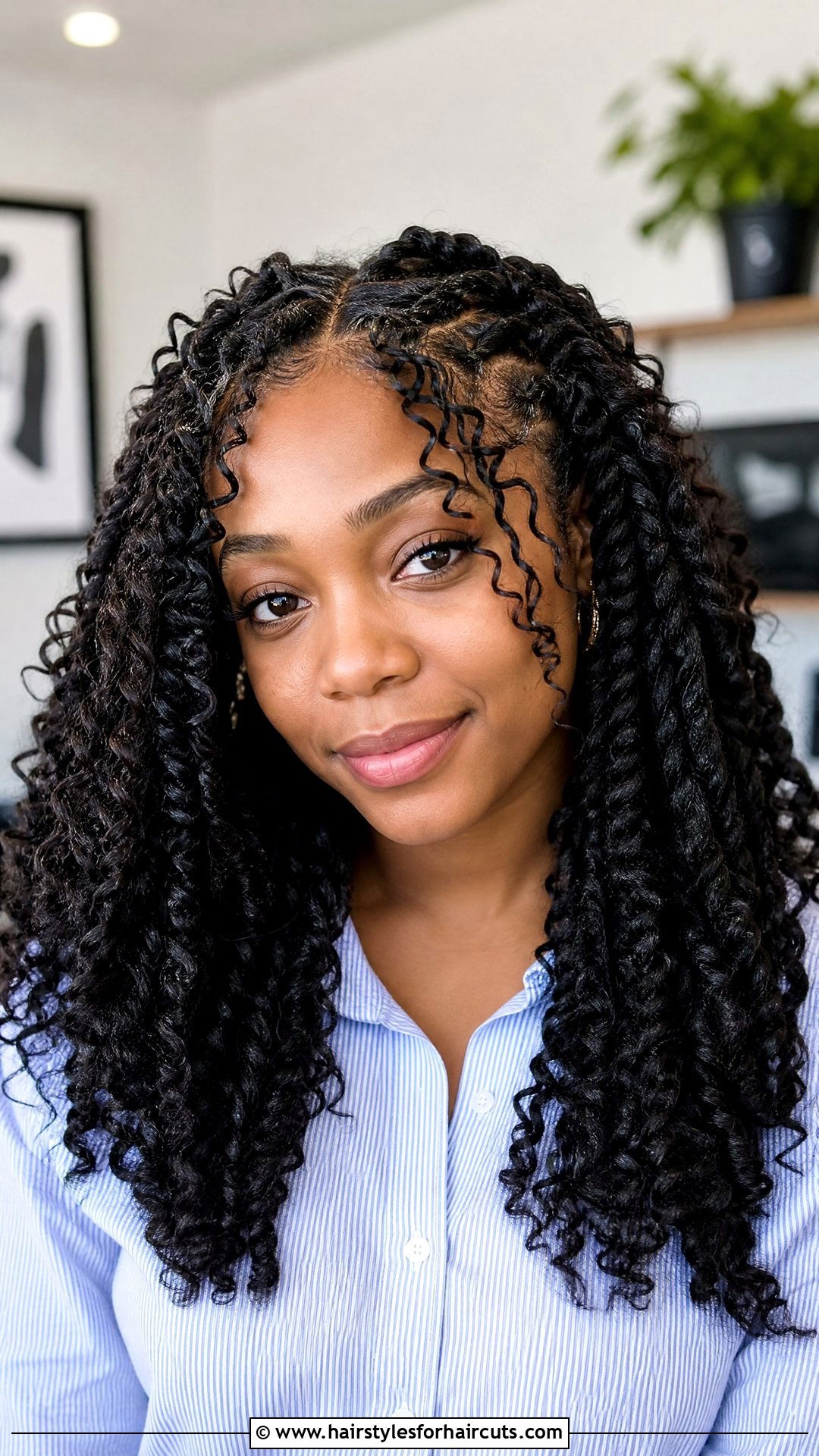 Passion Twists With Curly Roots - 25 passion twist crochet hairstyles - 25 passion twist crochet hairstyles