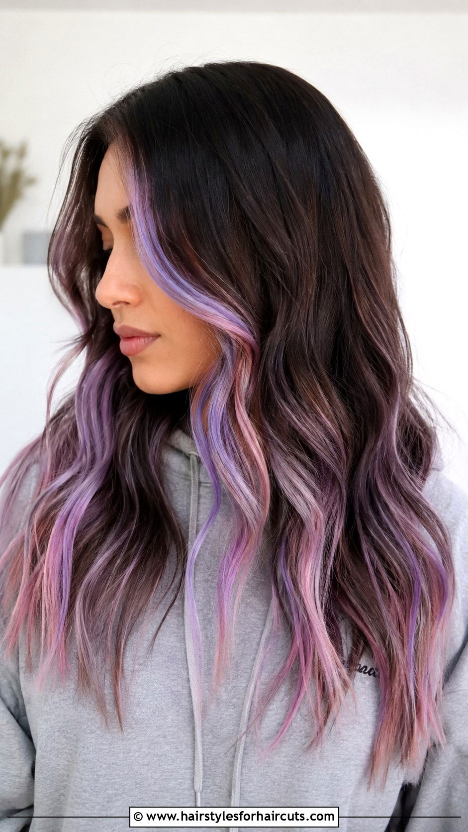 Pastel Colored Extensions - 25 hairstyles with extensions for short hair - 25 hairstyles with extensions for short hair