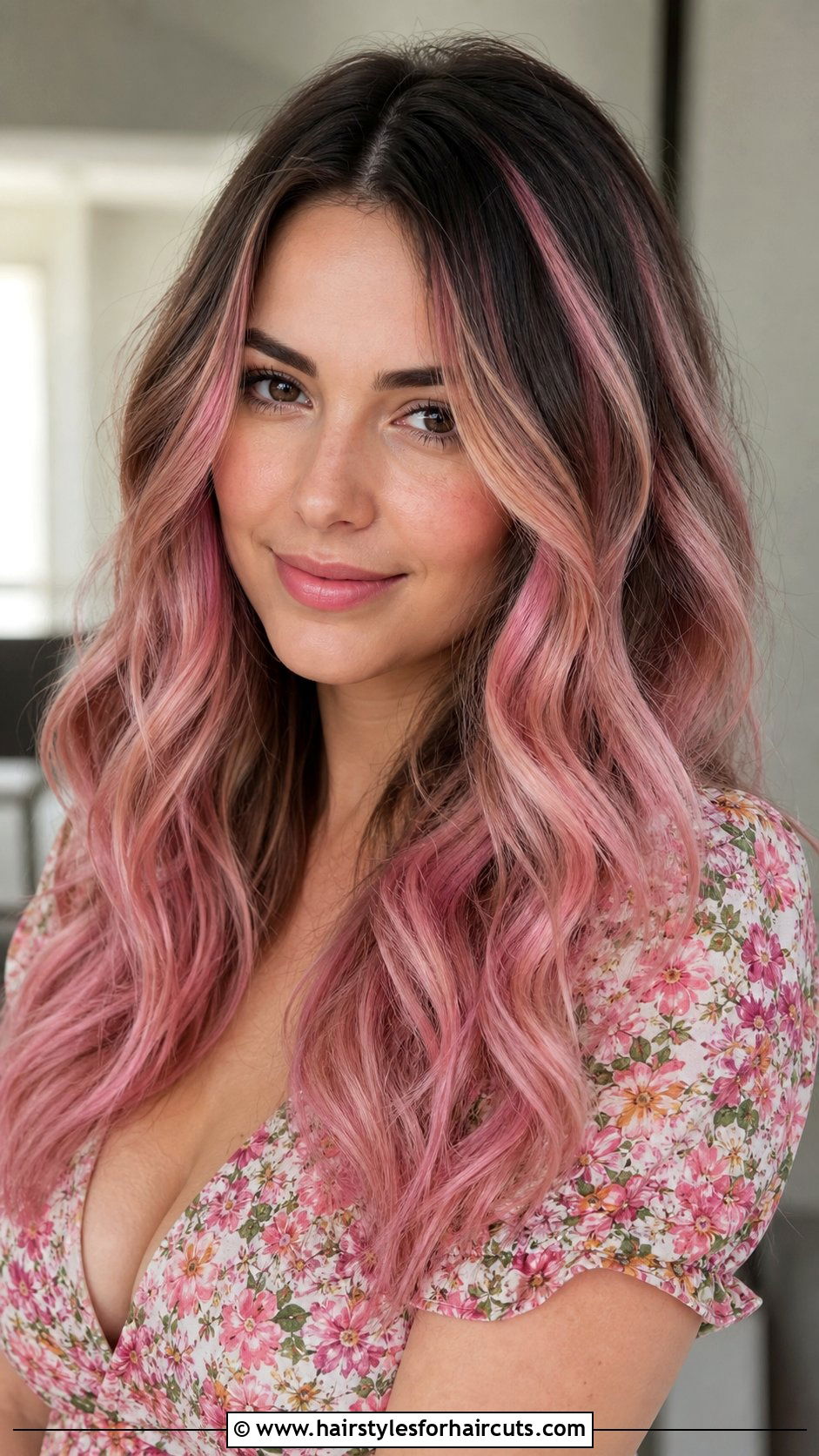 Pastel Pink Raccoon Tail Wavy Hair - 25 racoon tail hairstyles - 25 racoon tail hairstyles