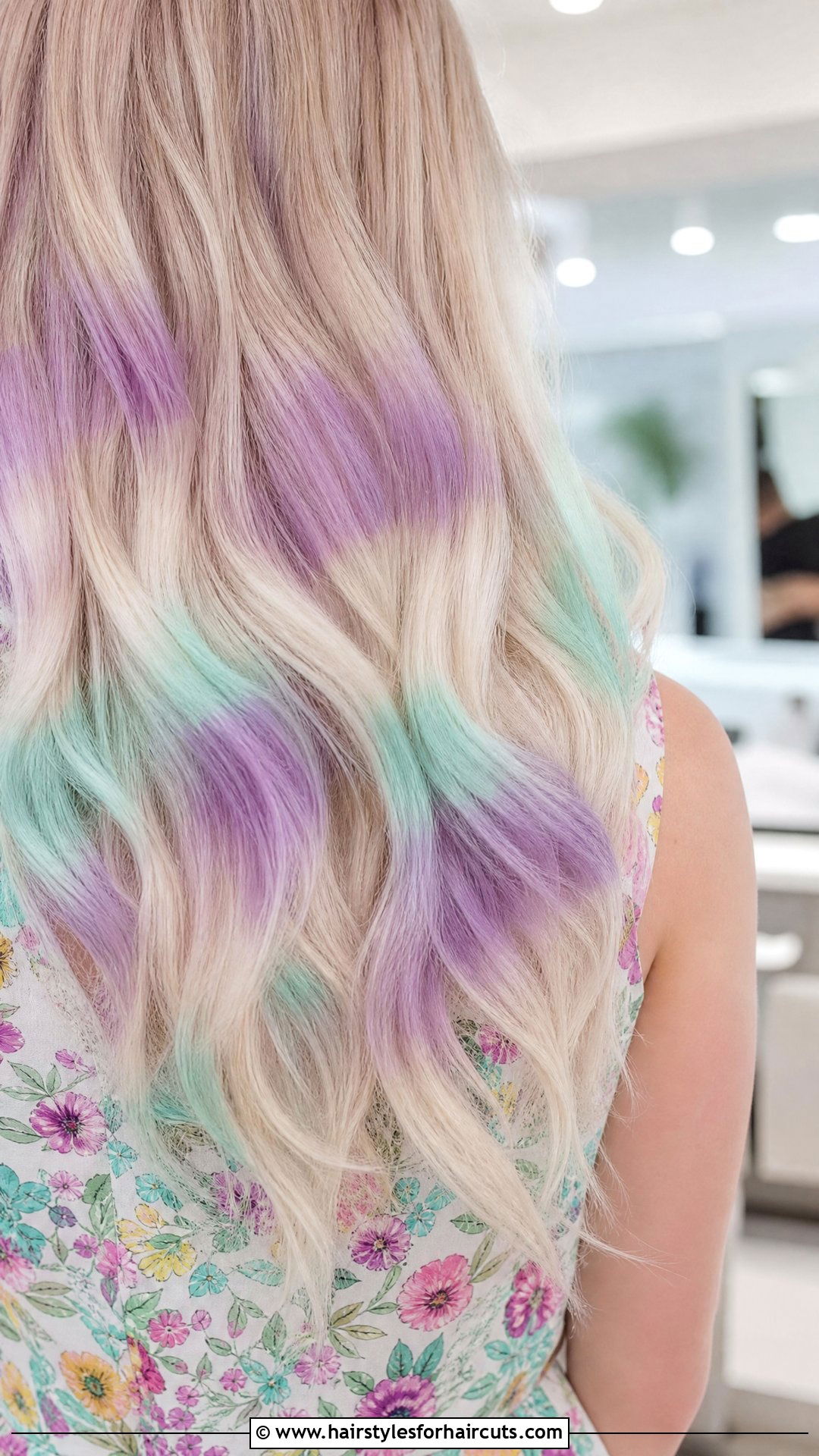 Pastel Raccoon Tail Hair - 25 raccoon hairstyles - 25 raccoon hairstyles