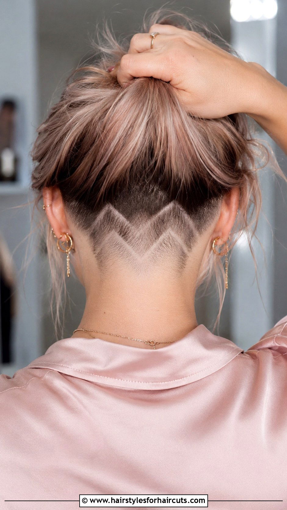 Pattern Shaved Undercut - 25 under haircuts - 25 under haircuts