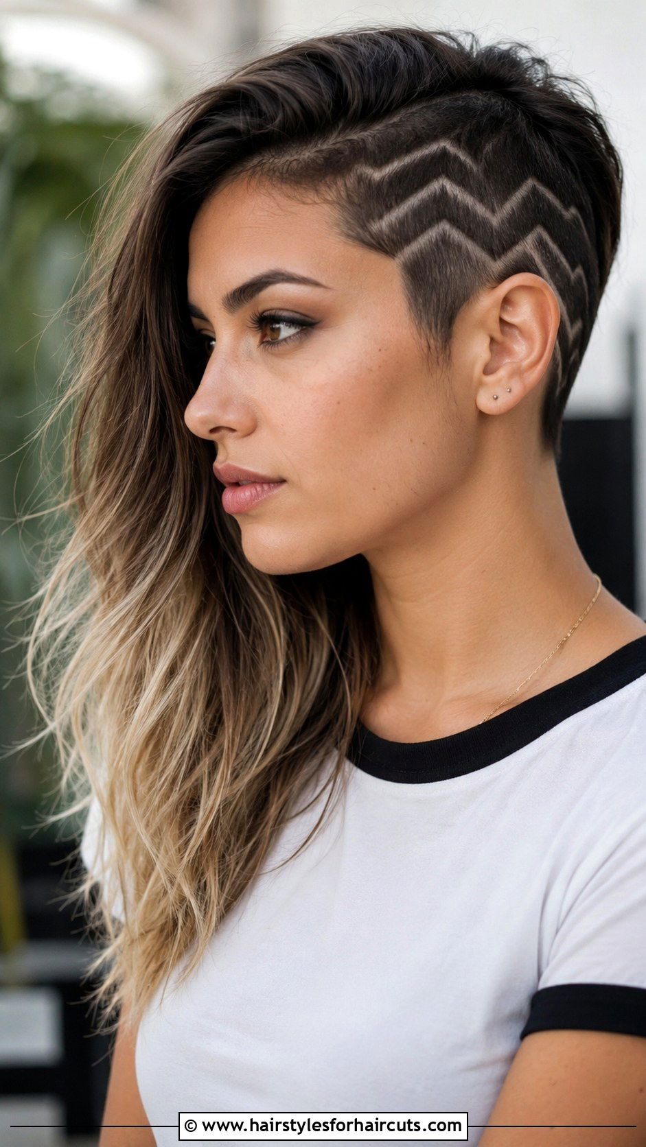 Pattern Undercut Long Hair - 25 long hair undercut hairstyles - 25 long hair undercut hairstyles