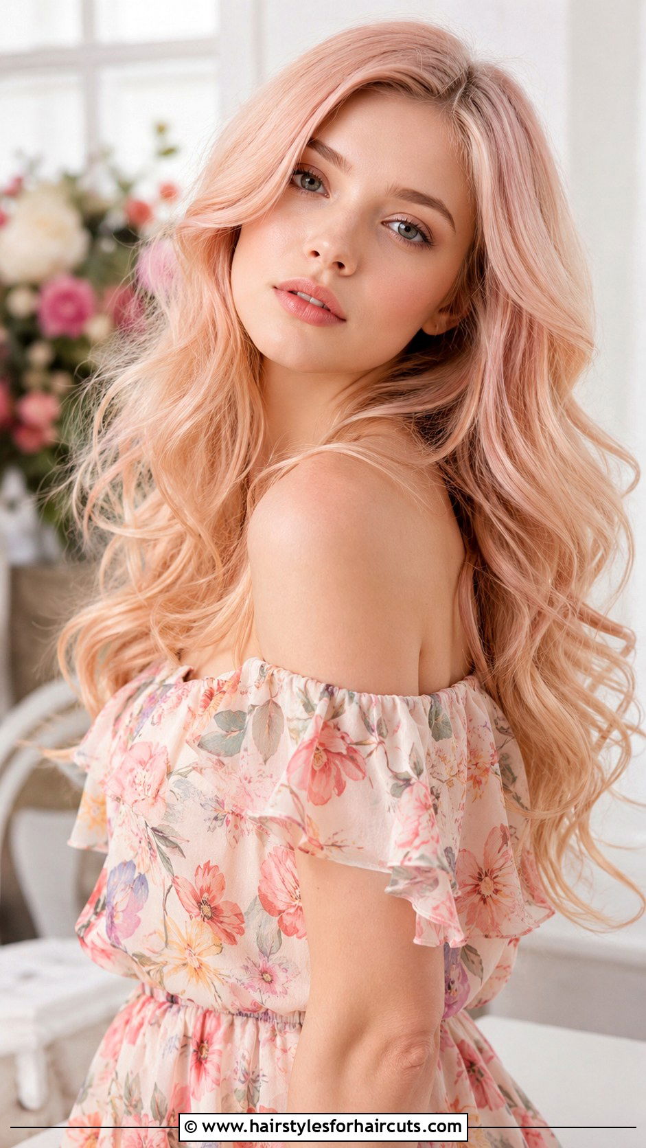 Peach Blonde Long Hair - 25 blonde and red hairstyles - 25 blonde and red hairstyles