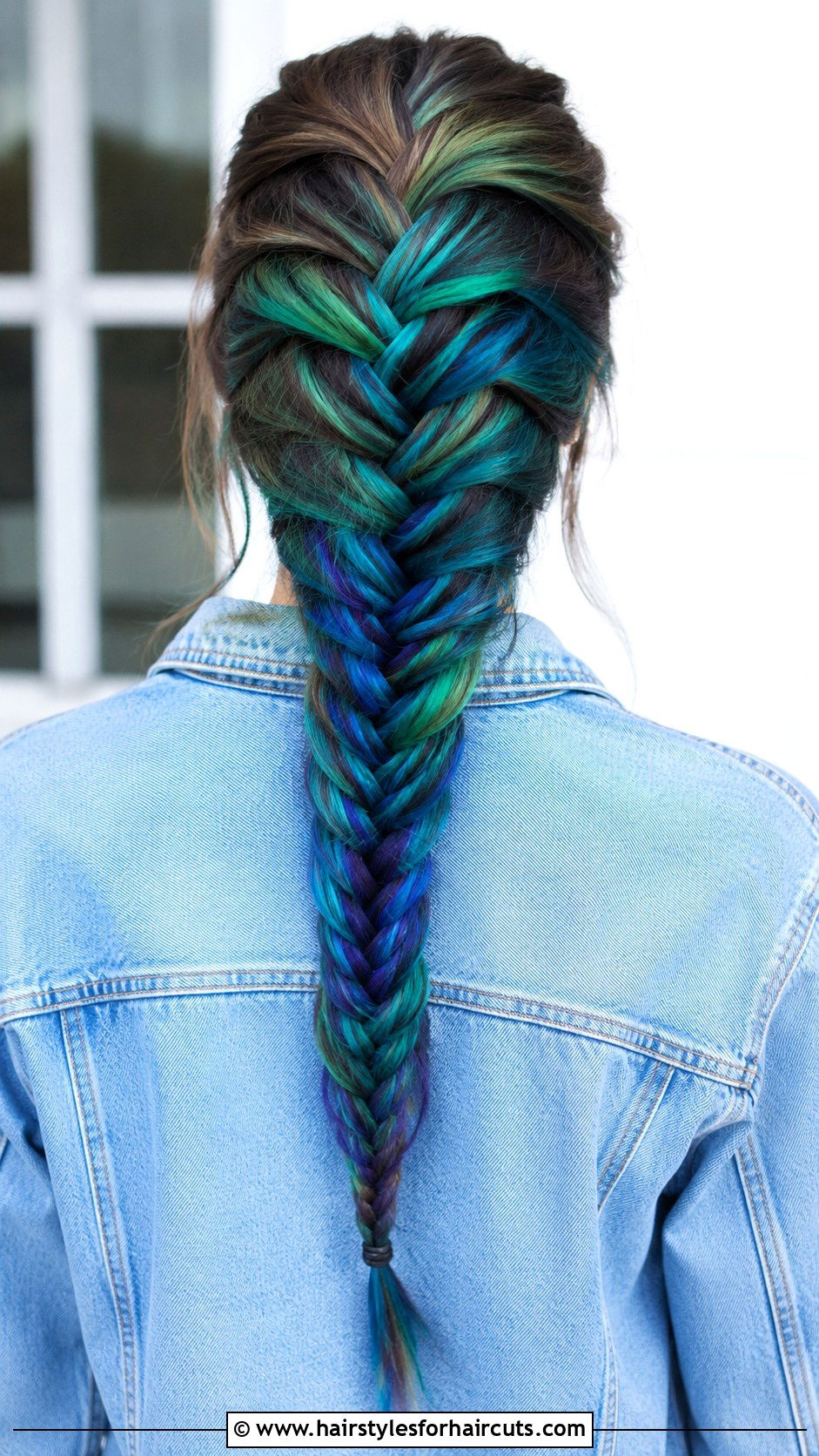 Peacock Tail Fishtail Braid - 25 peacock hairstyles - 25 peacock hairstyles