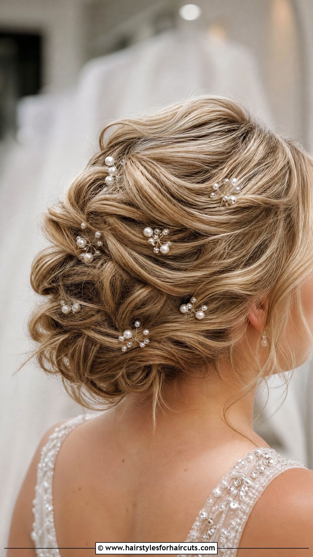 Pearl Pin Wedding Hair - 25 wedding hairstyles medium length hair - 25 wedding hairstyles medium length hair