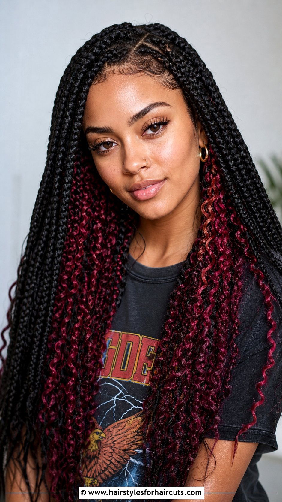 Peekaboo Bohemian Braids - 25 bohemian crochet hairstyles - 25 bohemian crochet hairstyles