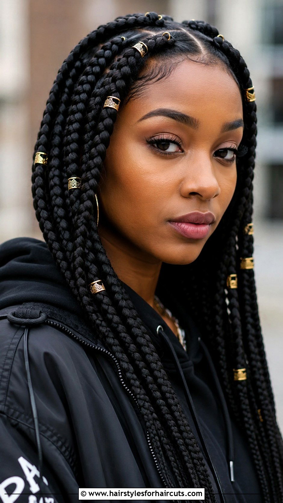 Peekaboo Box Braids - 25 box braid hairstyles - 25 box braid hairstyles