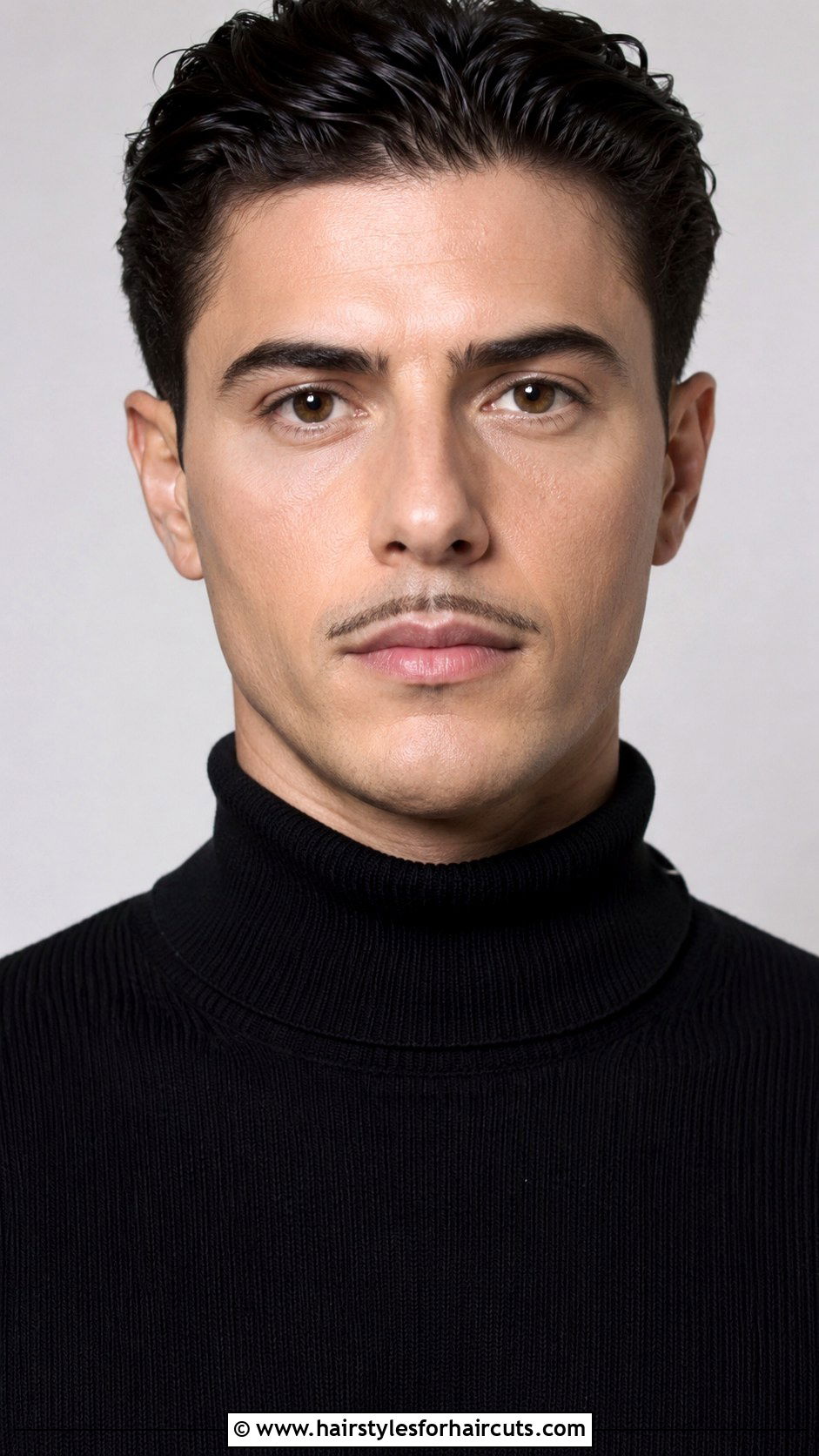 Pencil Mustache - 25 1800s facial hairstyles - 25 1800s facial hairstyles