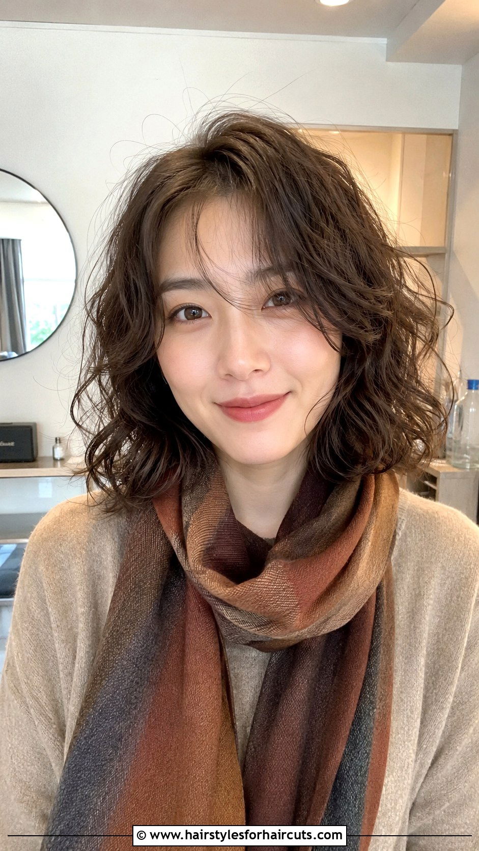 Permed Medium Hair - 25 asian haircuts - 25 asian haircuts