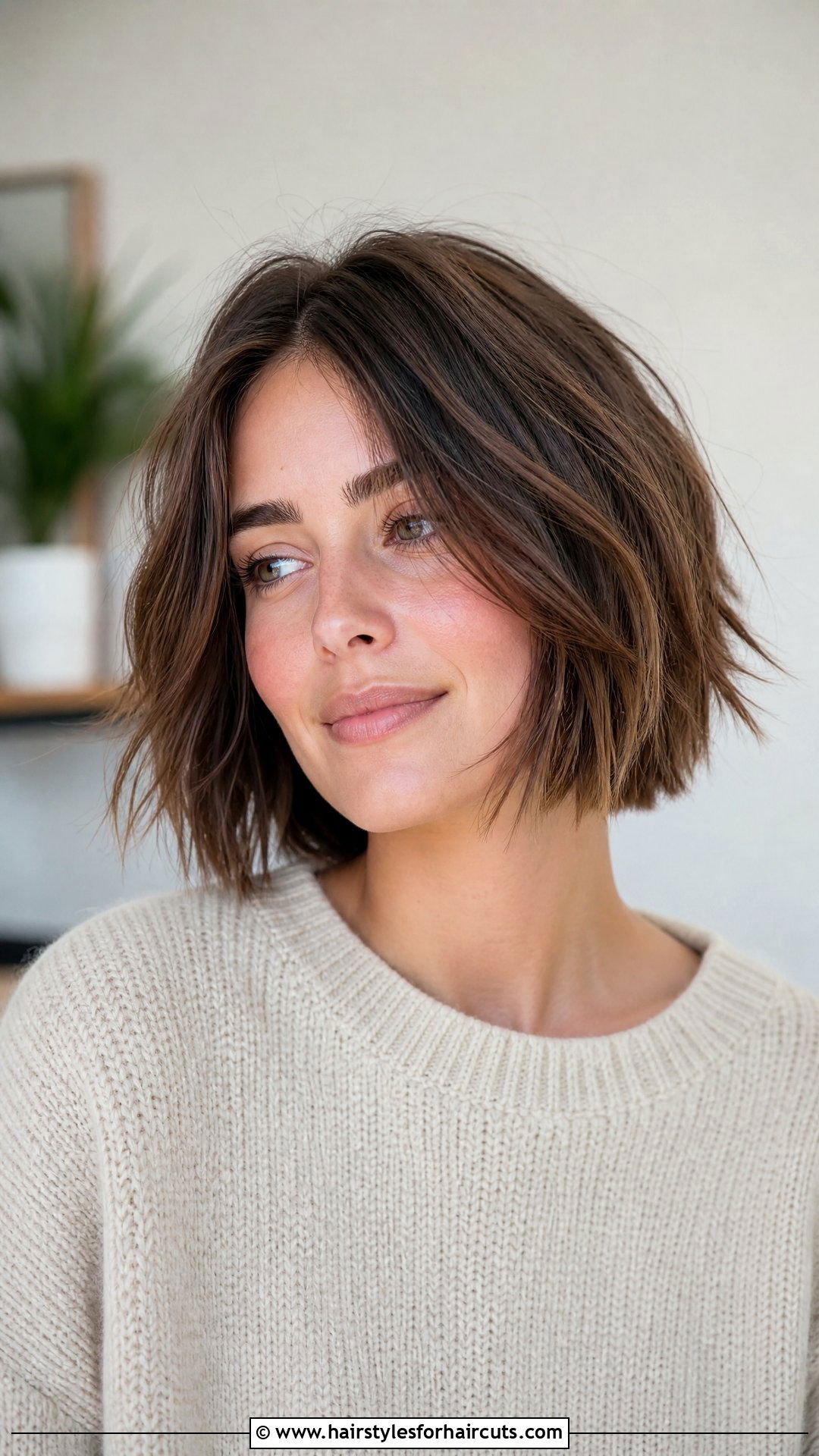 Piece y Textured Bob For Fine Hair - 25 fine hair low maintenance short haircuts - 25 fine hair low maintenance short haircuts