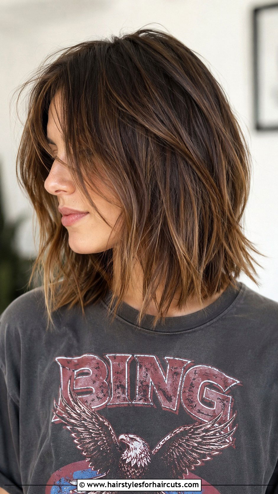 Piecey Layered Lob - 25 hairstyles layer - 25 hairstyles layer