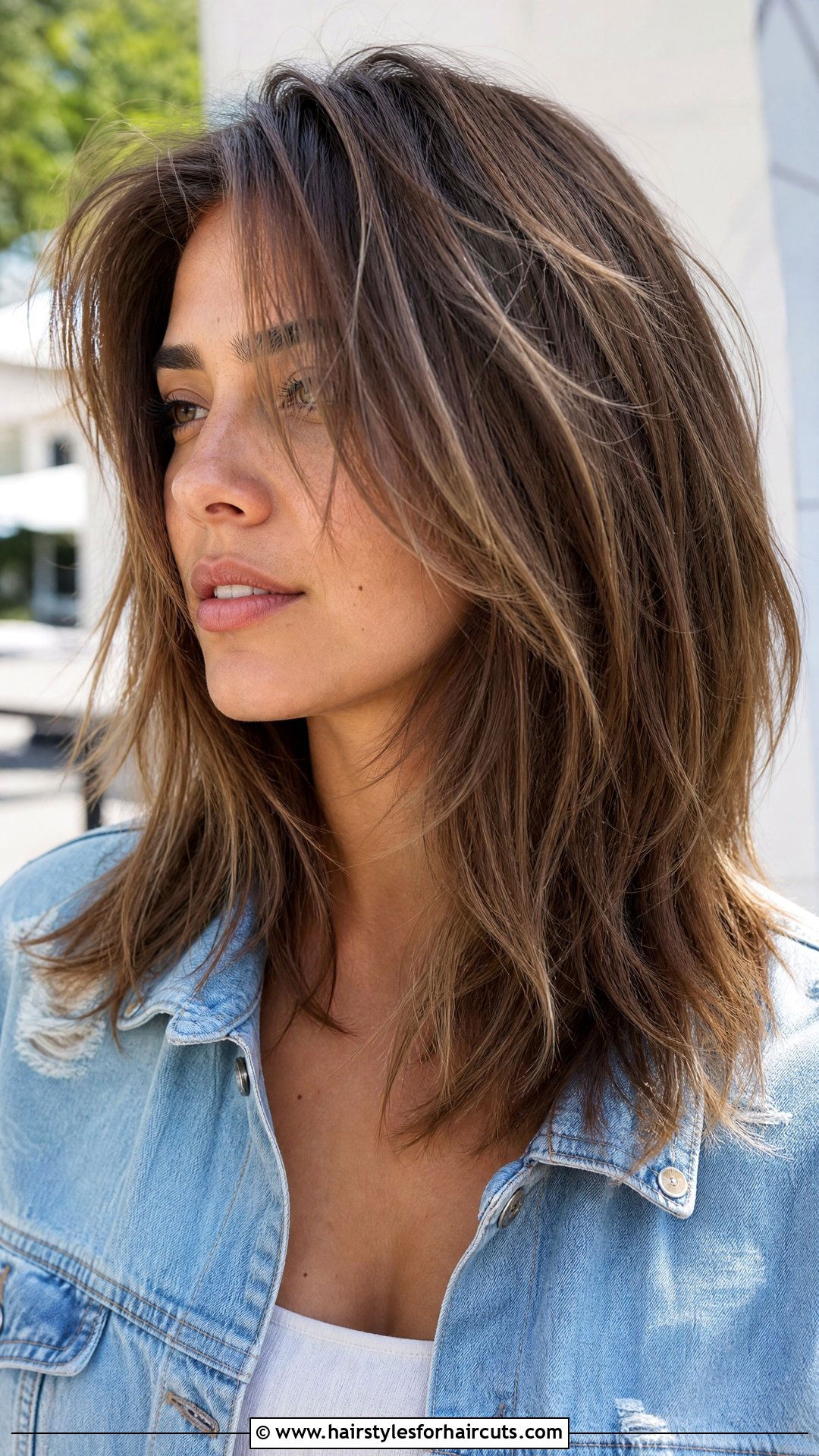 Piecey Layers - 25 haircuts for medium straight hair - 25 haircuts for medium straight hair